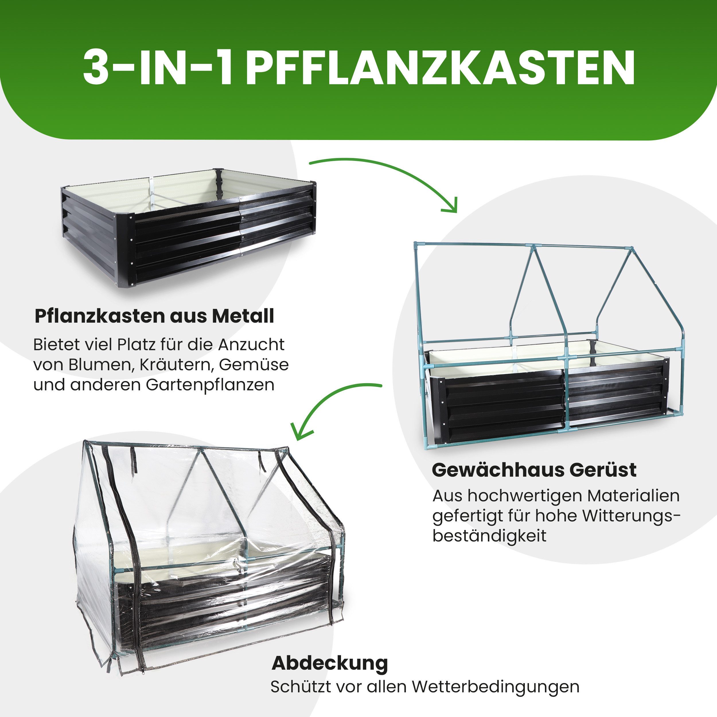 Gartenwelt Riegelsberger Gewächshaus Me...