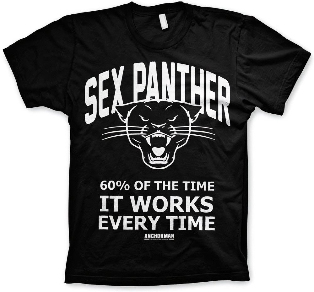 Anchorman T-Shirt Sex Panther Big Tall T-Shirt