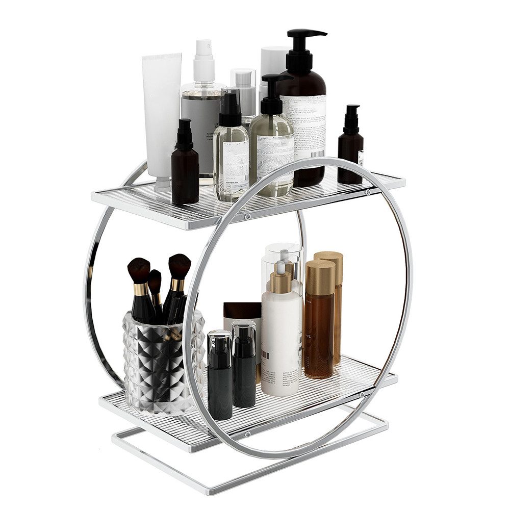 NUODWELL Badorganizer 2 Stufiges Make up Organizer,Badezimmer Organizer, Me günstig online kaufen