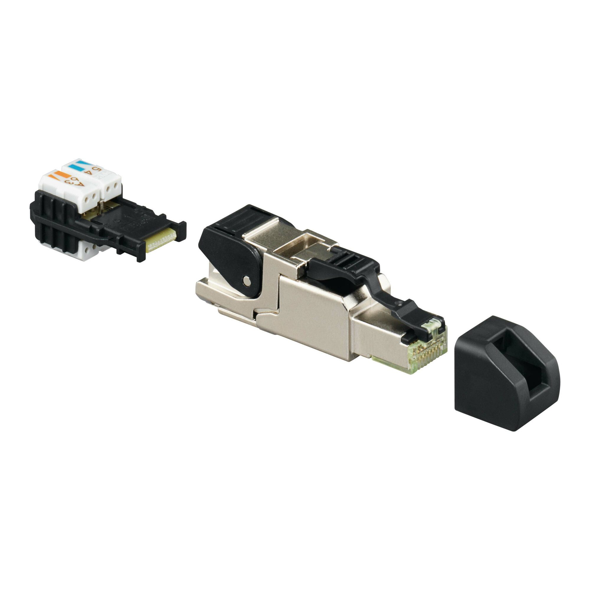 Rutenbeck Rohrzange Rutenbeck Universalstecker RJ45 US-Cat.6A iso B