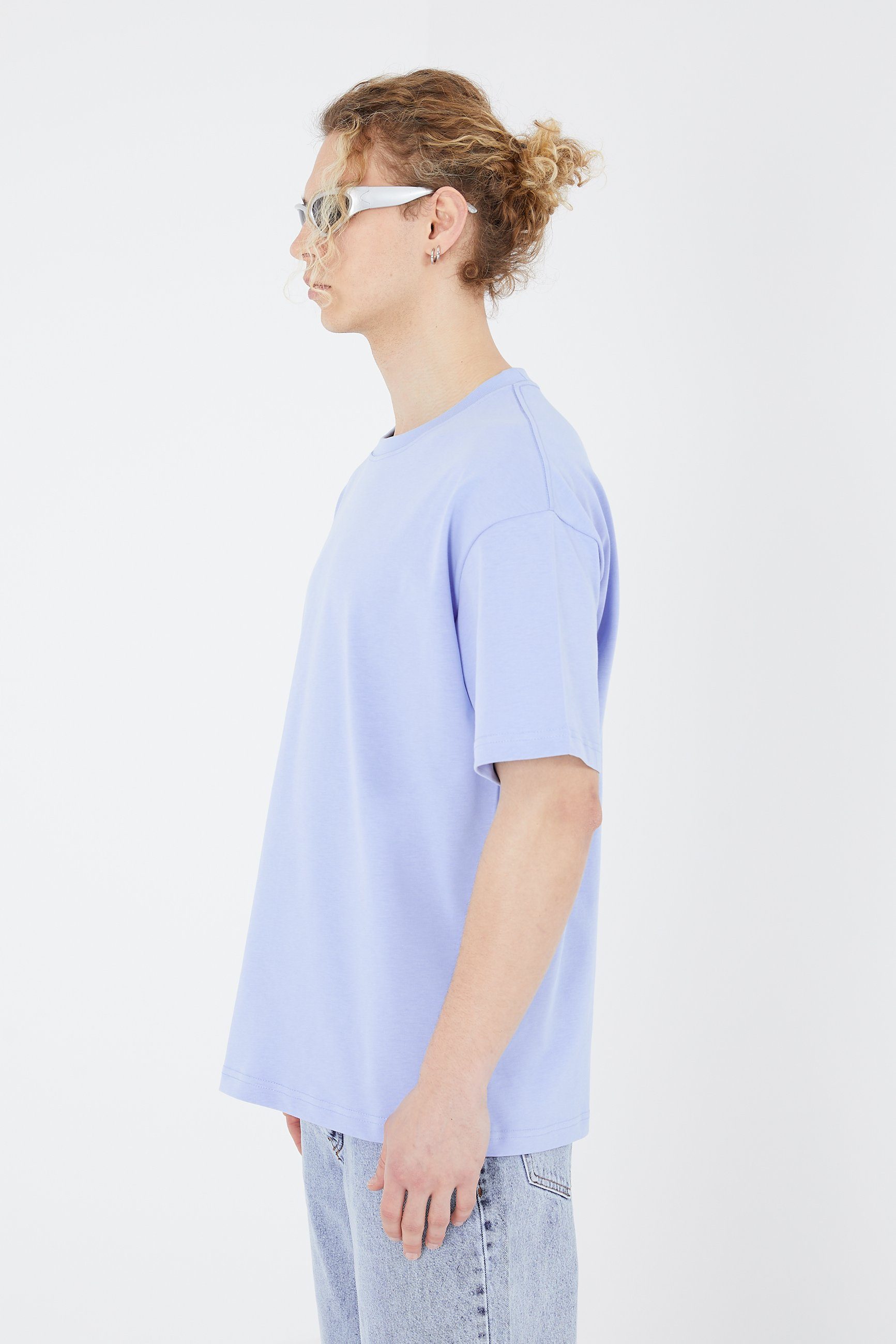 Megaman Jeans Oversize-Shirt Oversize Herren T-Shirt günstig online kaufen
