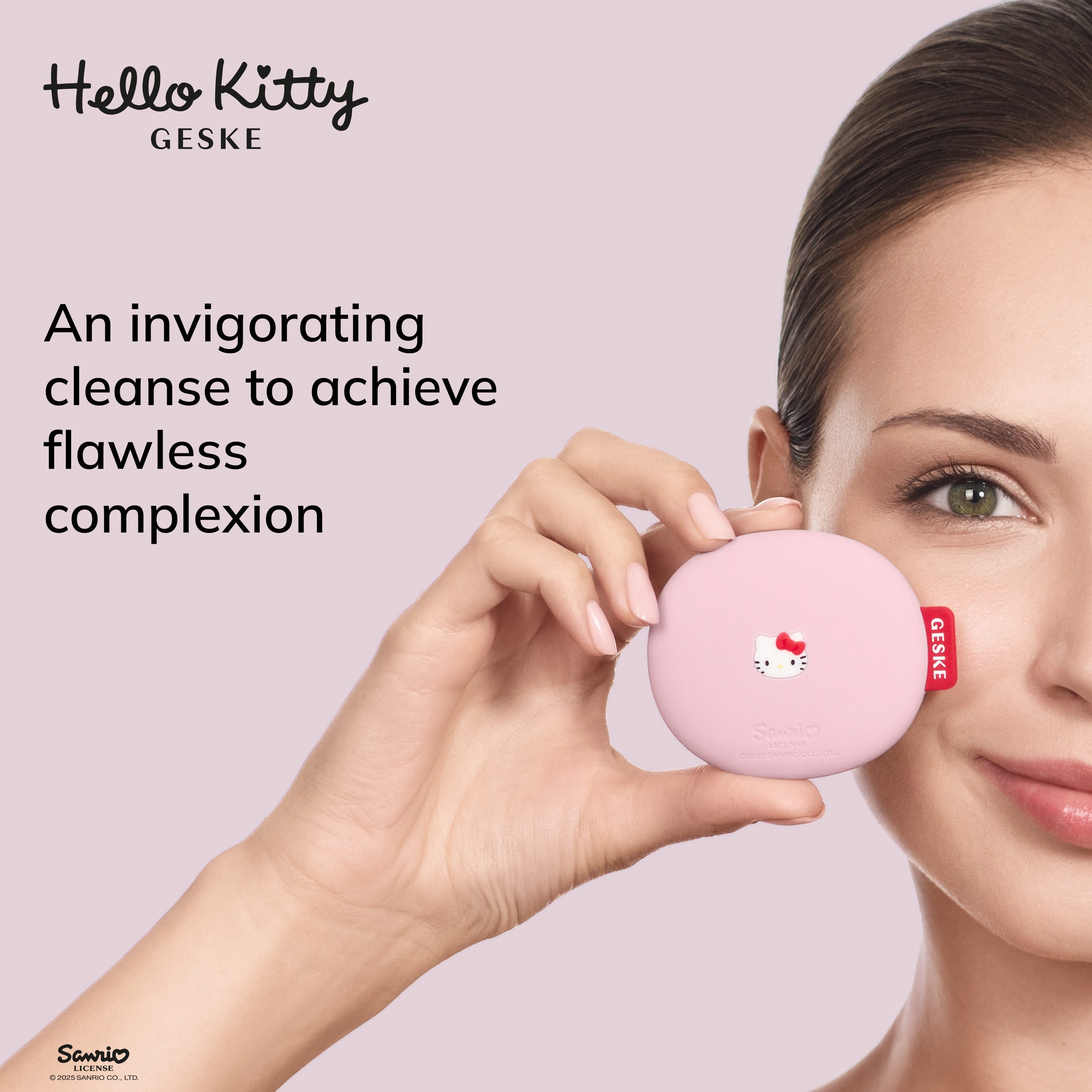 GESKE German Beauty Tech Gesichtsreinigungsbürste SmartAppGuided™ Facial Brush 3 in 1, Packung, 1-tlg., inkl. kostenloser APP (SmartAppGuided Device), Mit der GESKE App erhältst Du deine personalisierte Hautpflegeroutine.