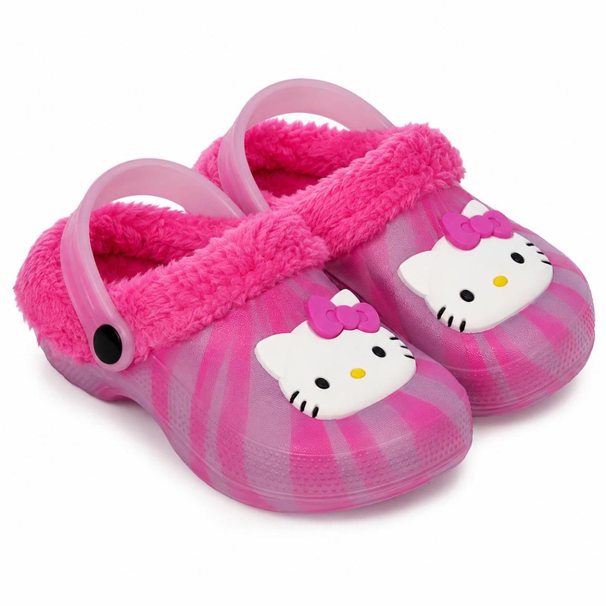 Hello Kitty Kinder Hausschuhe Clog für Zuhause Freizeit und gemütliche Stunden Clog