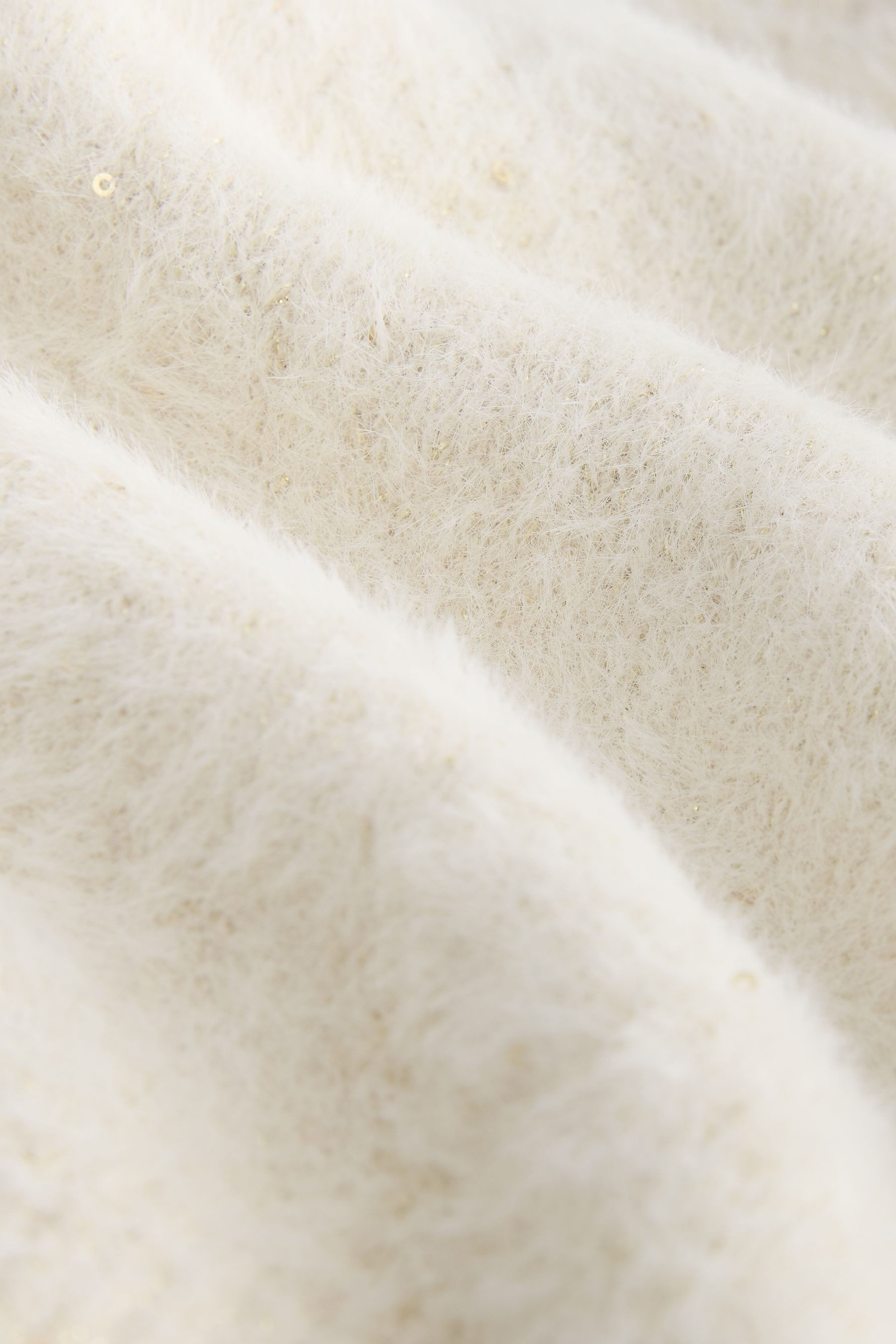 Next Strickjacke Flauschiger Bolero für besondere Anlässe (1-tlg)