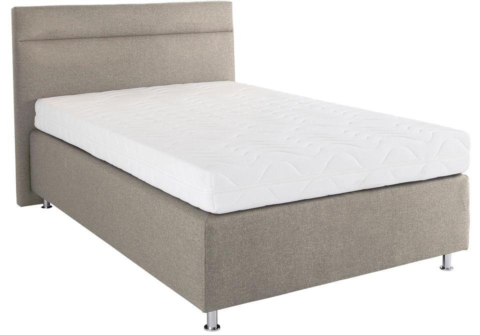 Westfalia Schlafkomfort Boxspringbett wahlweise mit LED-Beleuchtung günstig online kaufen
