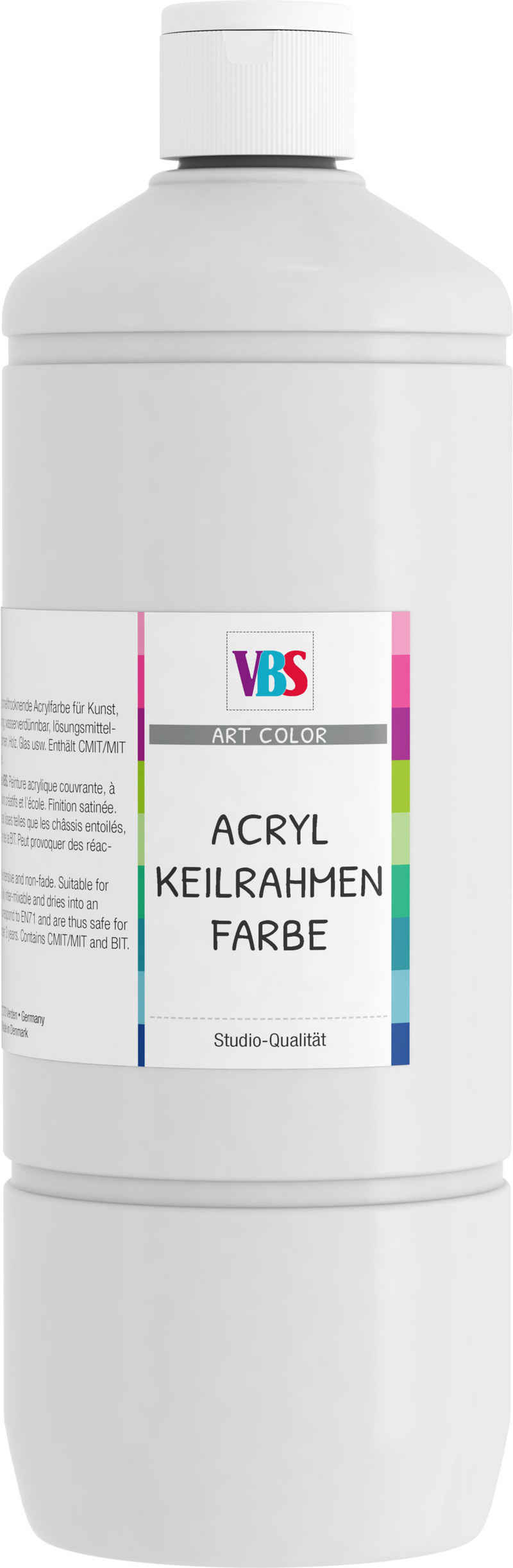 VBS Acrylfarbe Acryl-Keilrahmenfarbe, 1000 ml