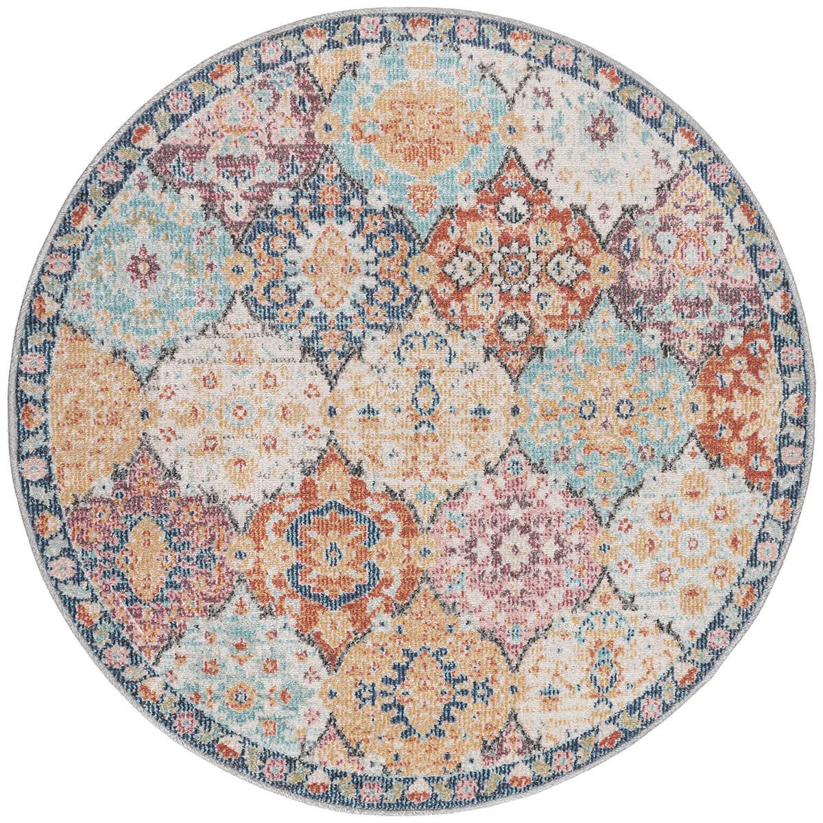 the carpet Teppich Palma, rund, Höhe: günstig online kaufen