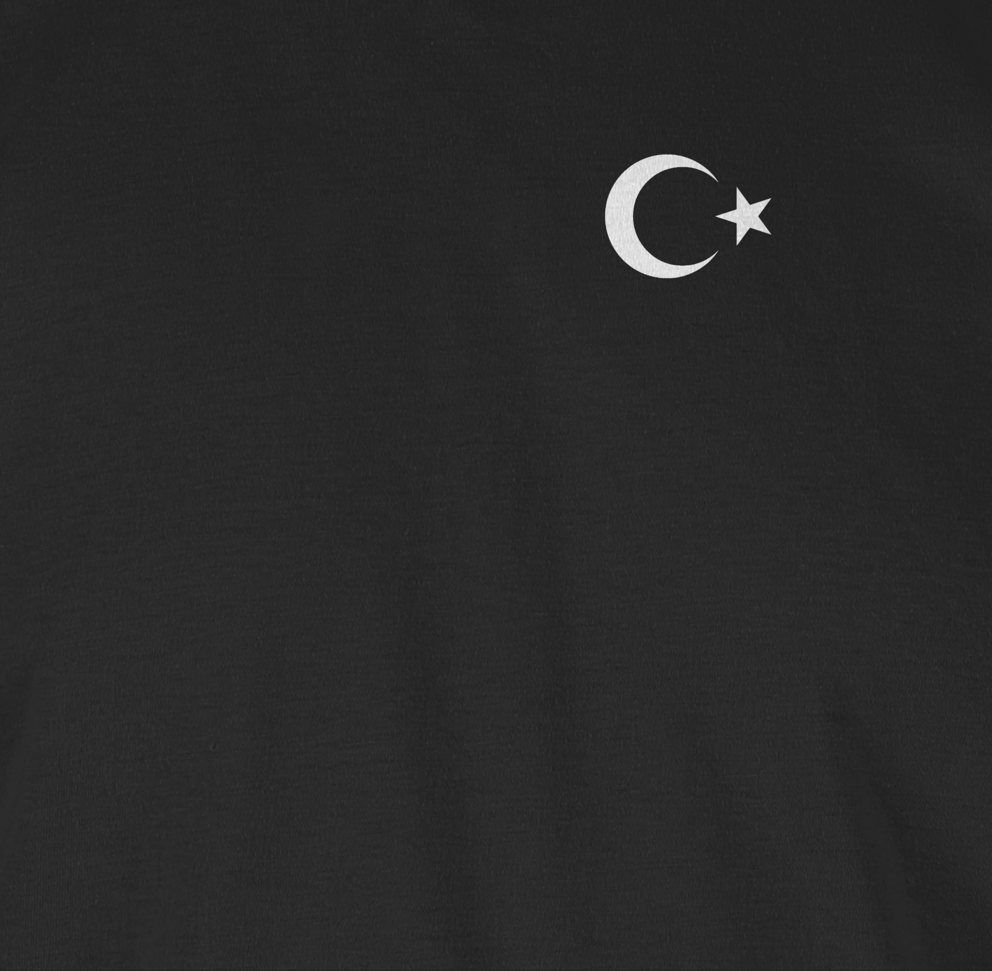 Shirtracer T-Shirt Wappen Türkei Logo, Turkey Türkiye 2026 Fussball WM Fanartikel