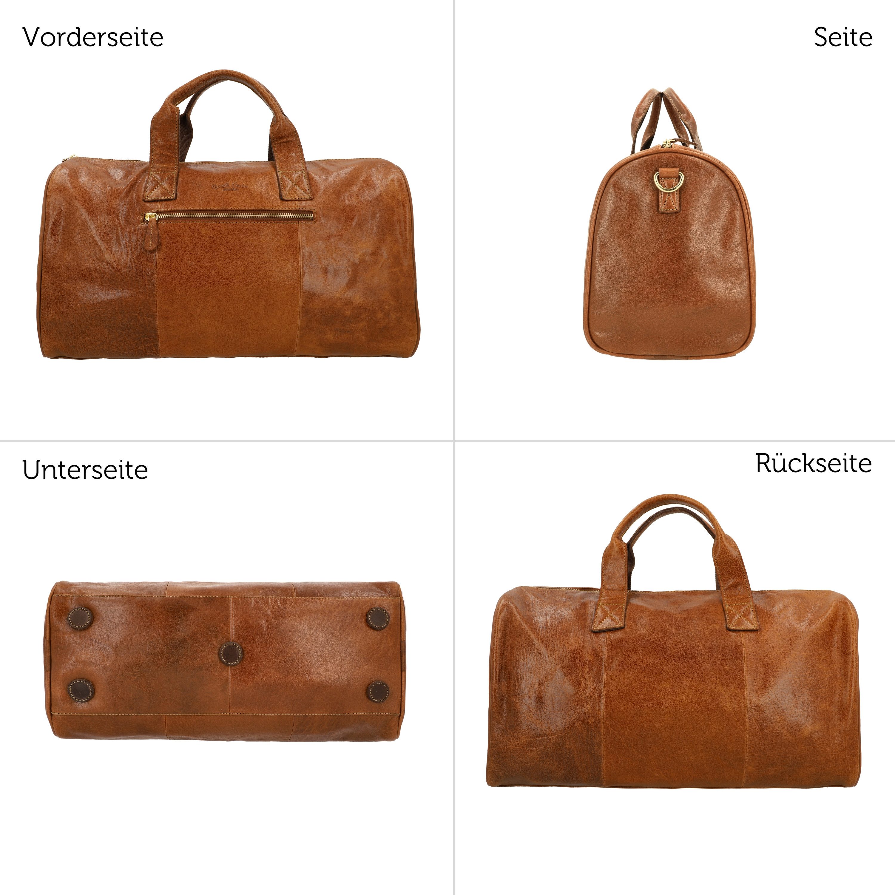Gusti Leder Reisetasche Gusti Leder Reisetasche Hall (1-tlg)