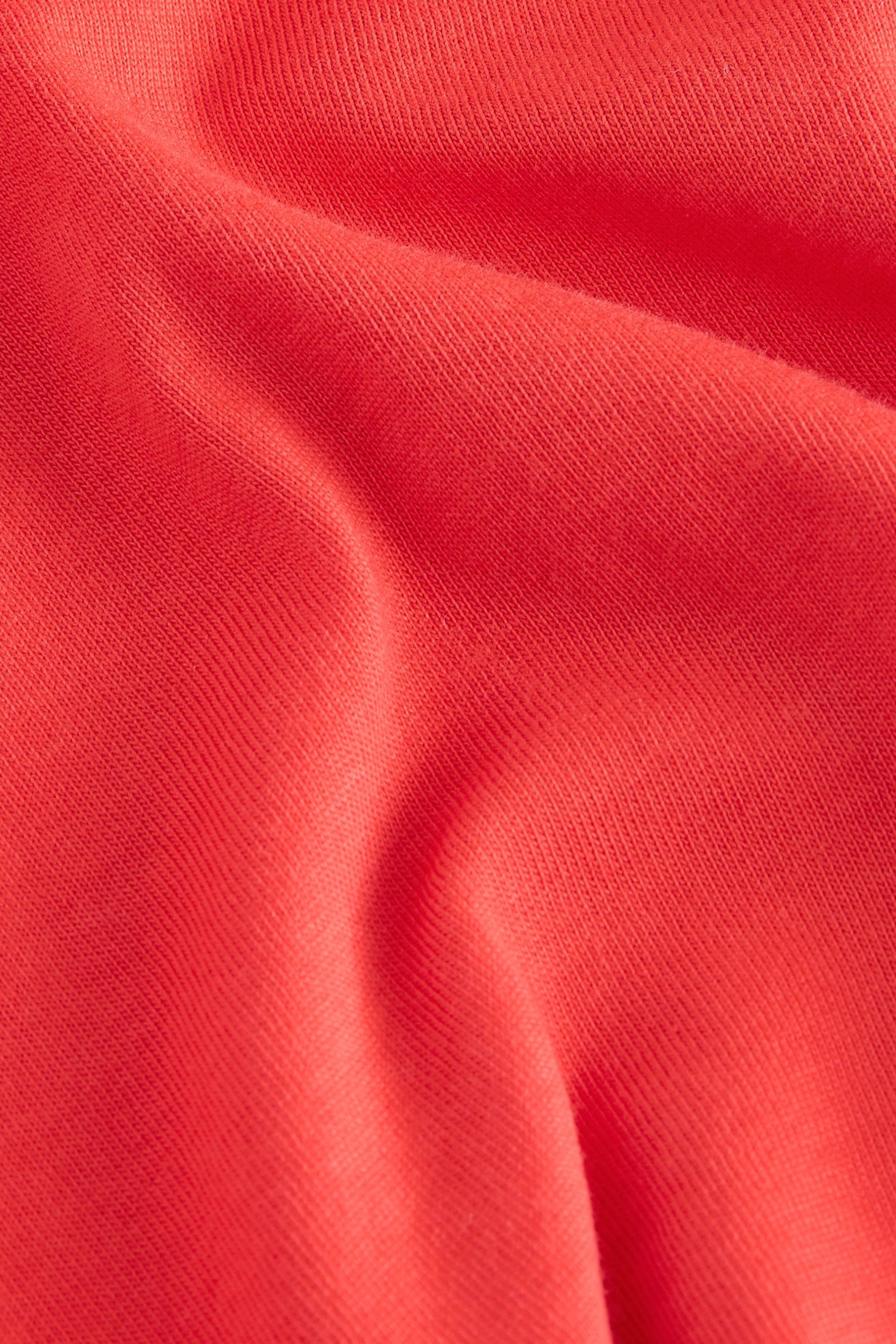 Next Minikleid Minikleid mit V-Ausschnitt aus Baumwolljersey (1-tlg) günstig online kaufen