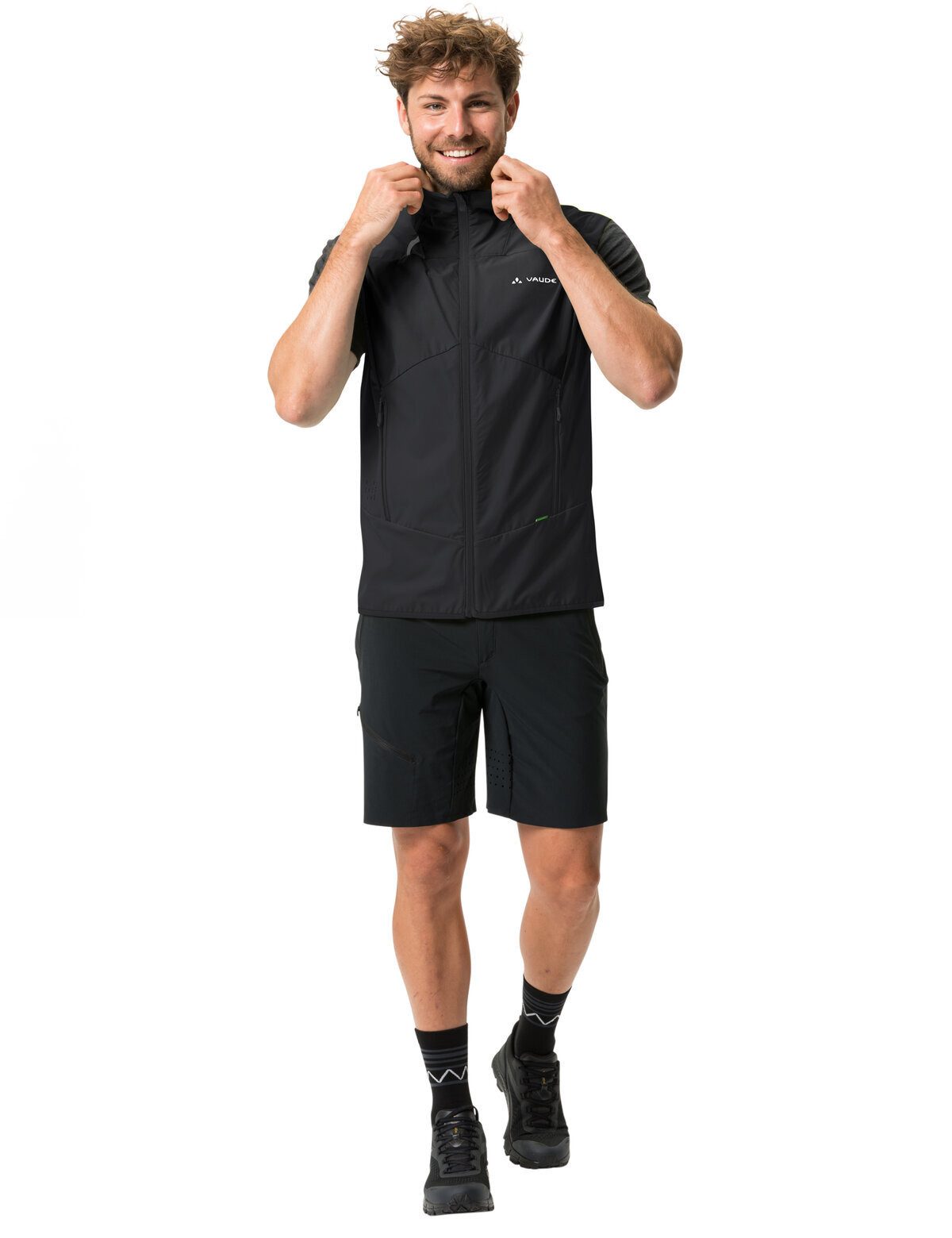 VAUDE Funktionsweste Men's Scopi Vest (1-tlg) wind- und wasserabweisende Weste
