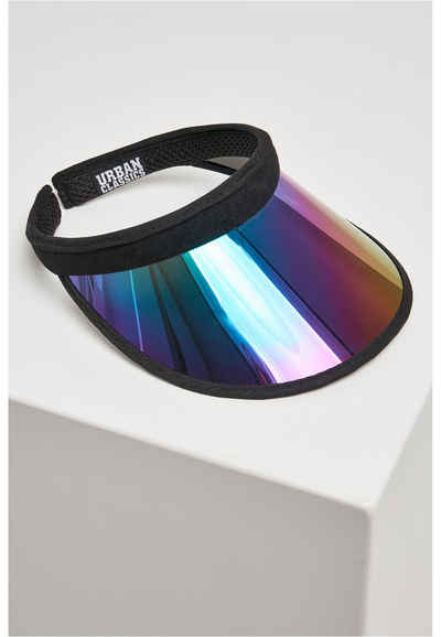 URBAN CLASSICS Snapback Cap Urban Classics Unisex Holographic Visor