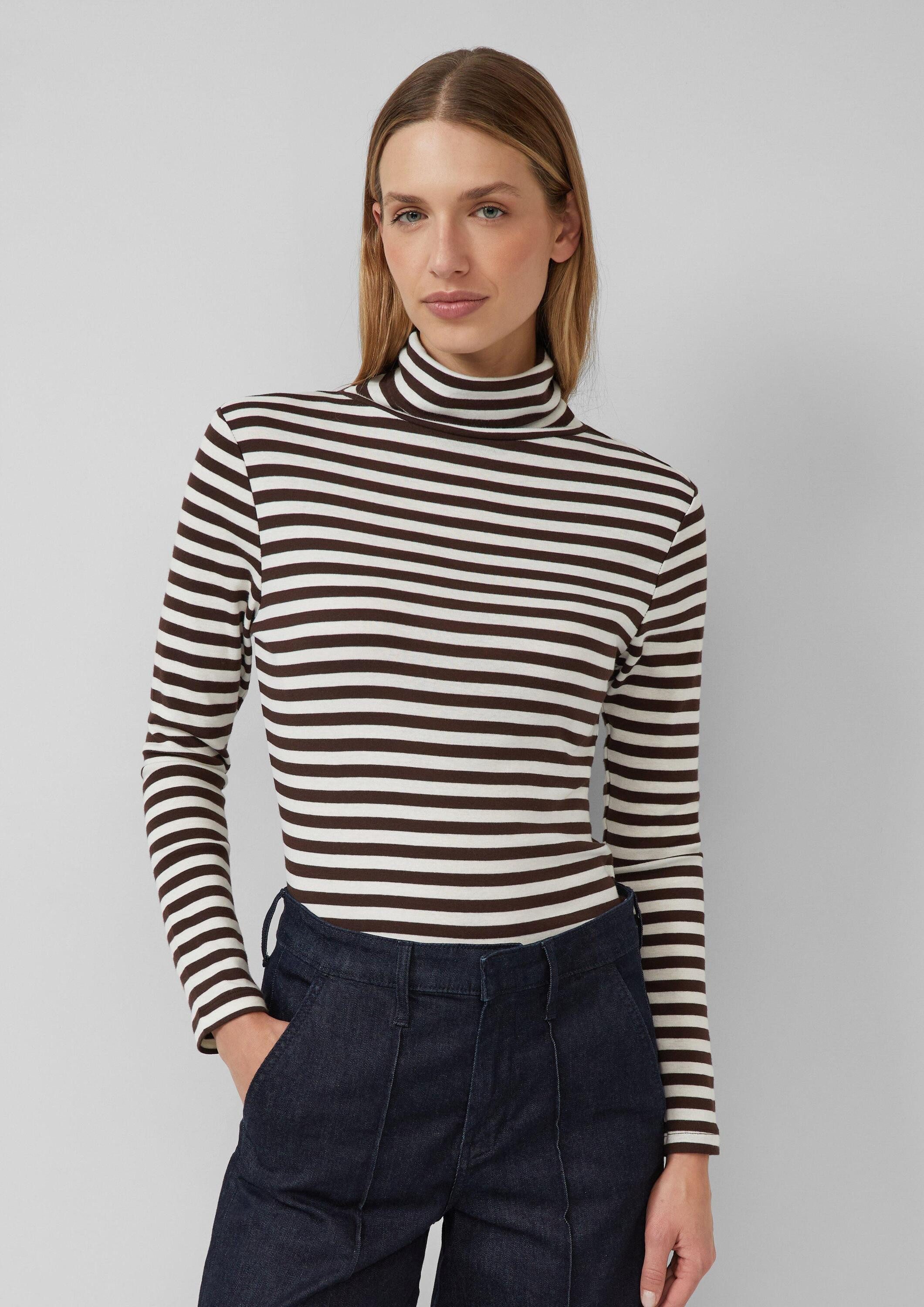 s.Oliver Langarmshirt T-Shirt Longsleeve mit Rollkragen günstig online kaufen