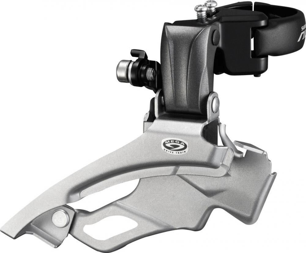 Shimano Kettenumwerfer SHIMANO Umwerfer ALTUS FD-M371 3-fach MTB/Trekking Dual-Pull - präzise