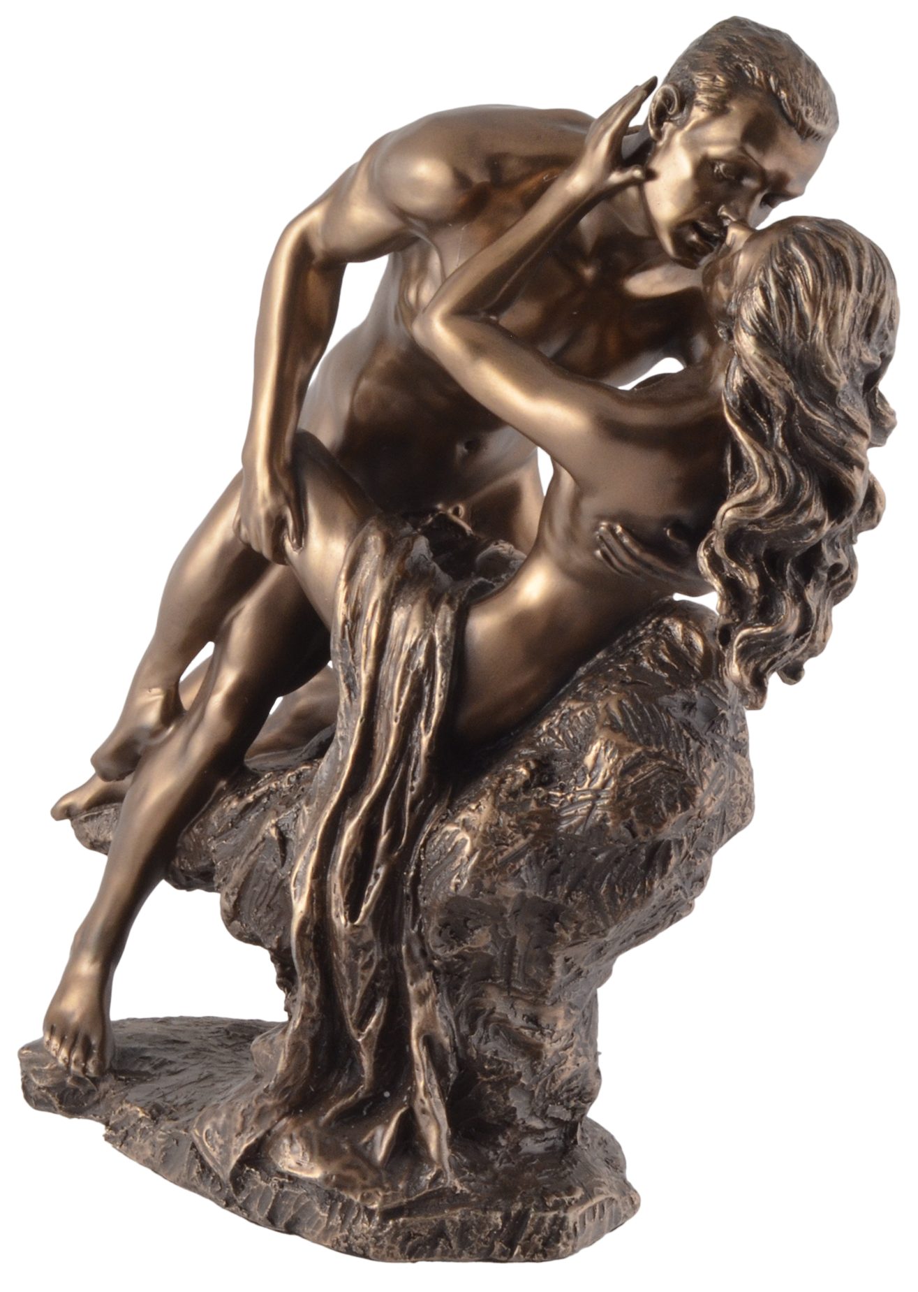 Liebenden "Love ca. Vogler Dekofigur Die Gmbh - Spring" direct bronziert, bronziert by von 21x10x22cm Hand Veronese, LxBxH in
