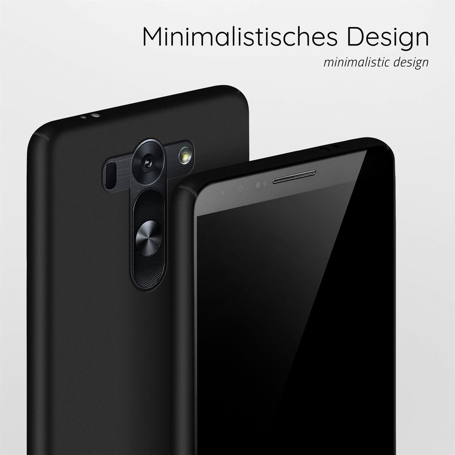moex Handyhülle moex® Alpha Case für LG G3, Hülle ultra dünn, Hardcase Back Cover, Schutzhülle Minimalistisch