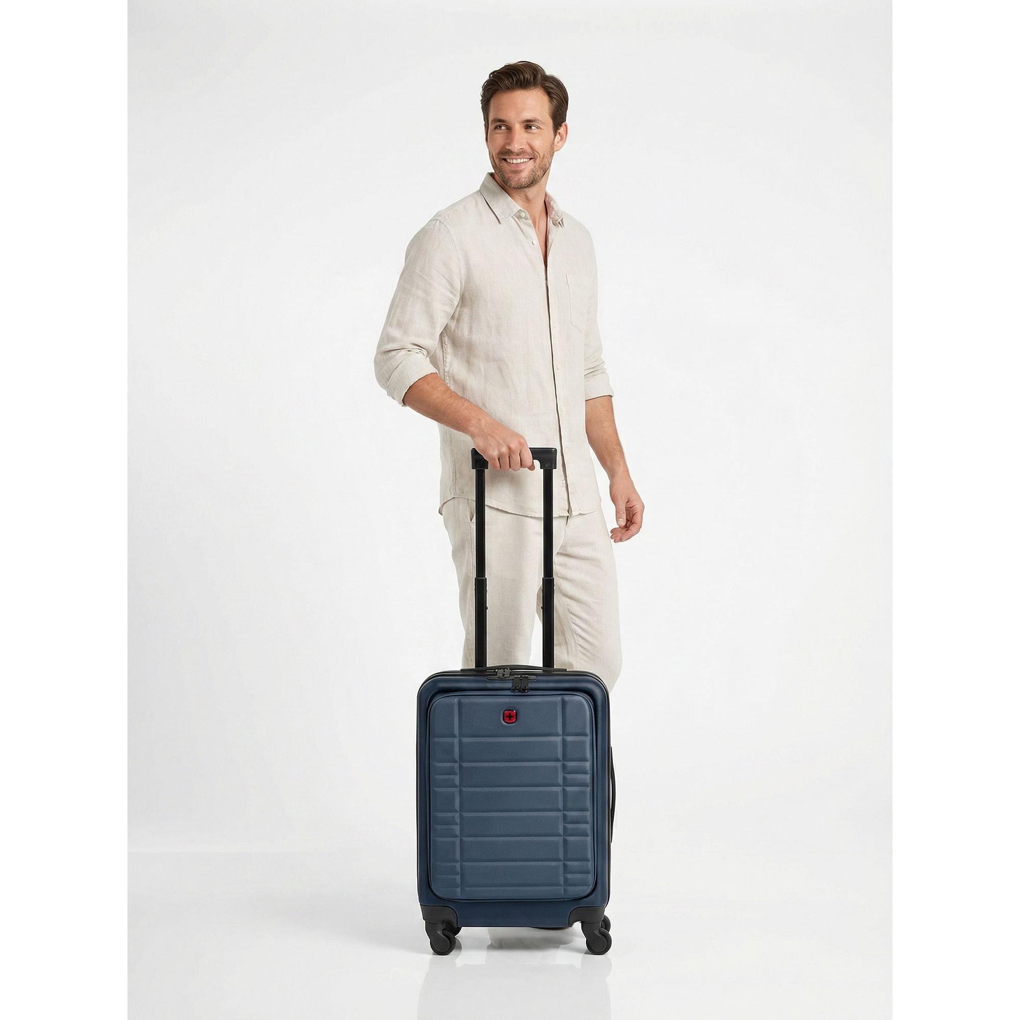 Wenger Handgepäck-Trolley Amplar Evo, 4 Rollen, ABS