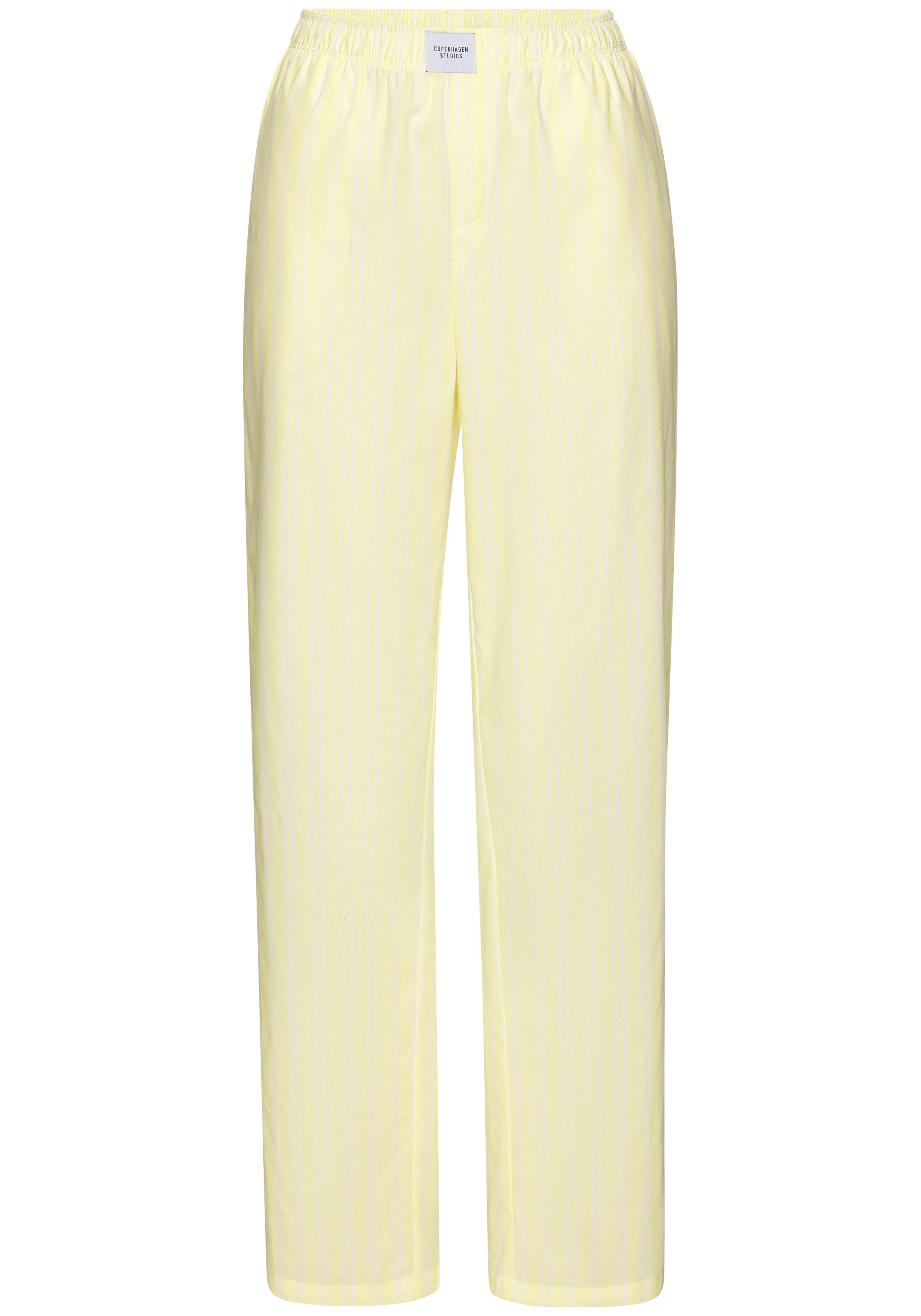 Copenhagen Studios Pyjamahose aus leichter Baumwolle-Webware