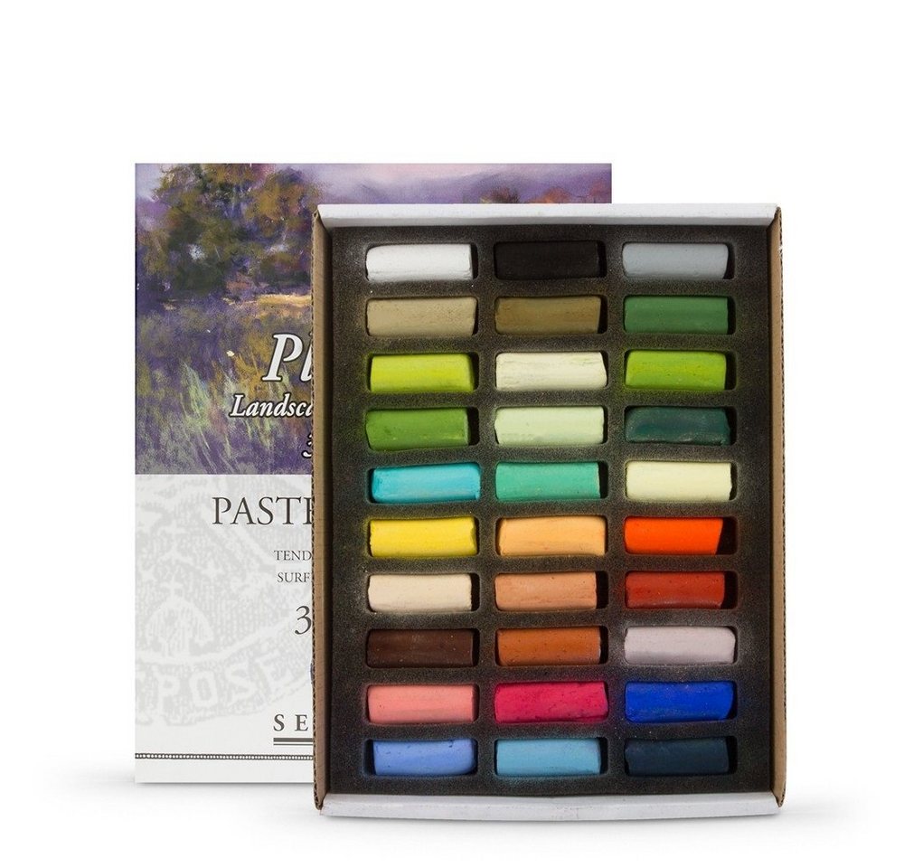 Thumbnail - SENNELIER Pastellkreide Soft Pastelle Landscape Set, 30 halbe Pastell-Sticks