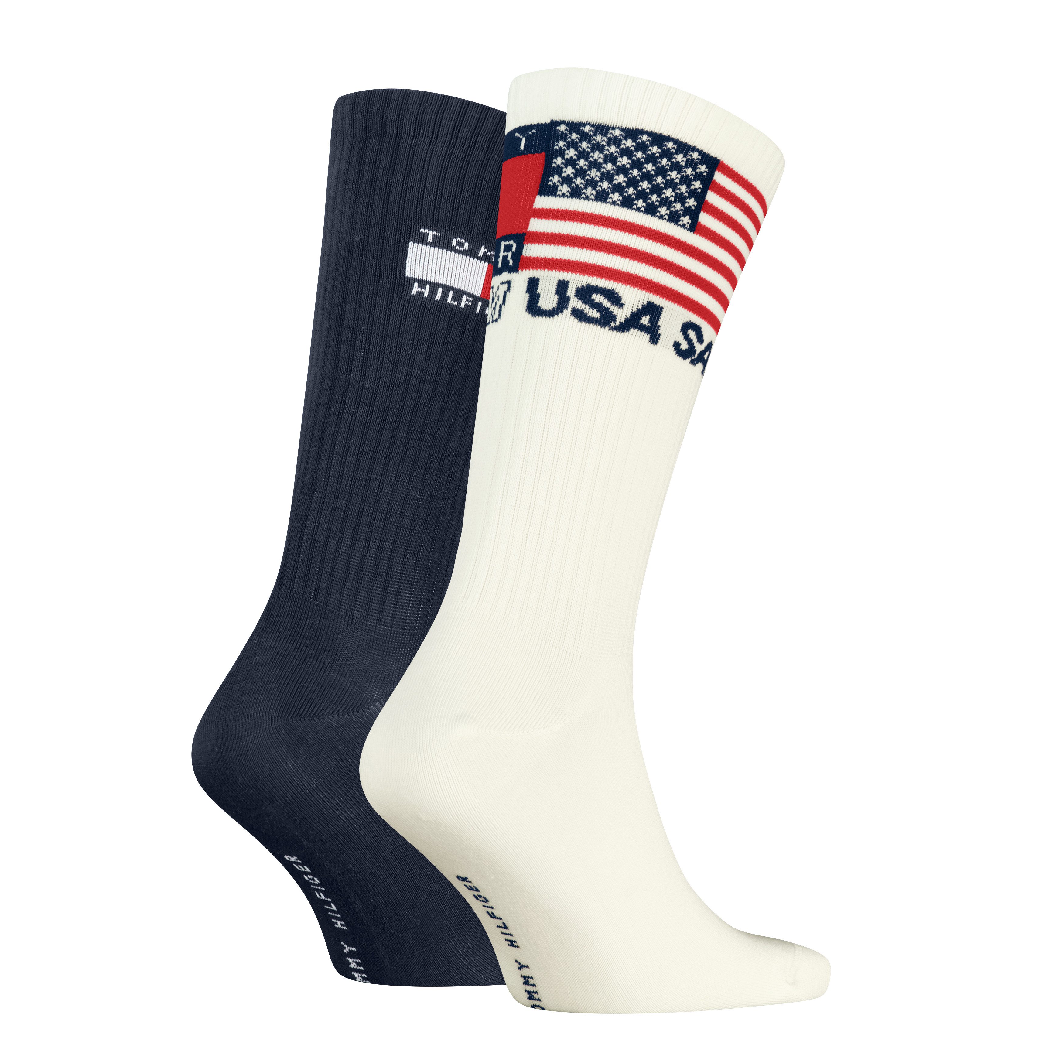 Tommy Hilfiger Socken TH UNI SOCK 2P US SAIL GP TEAM (2 Paar)