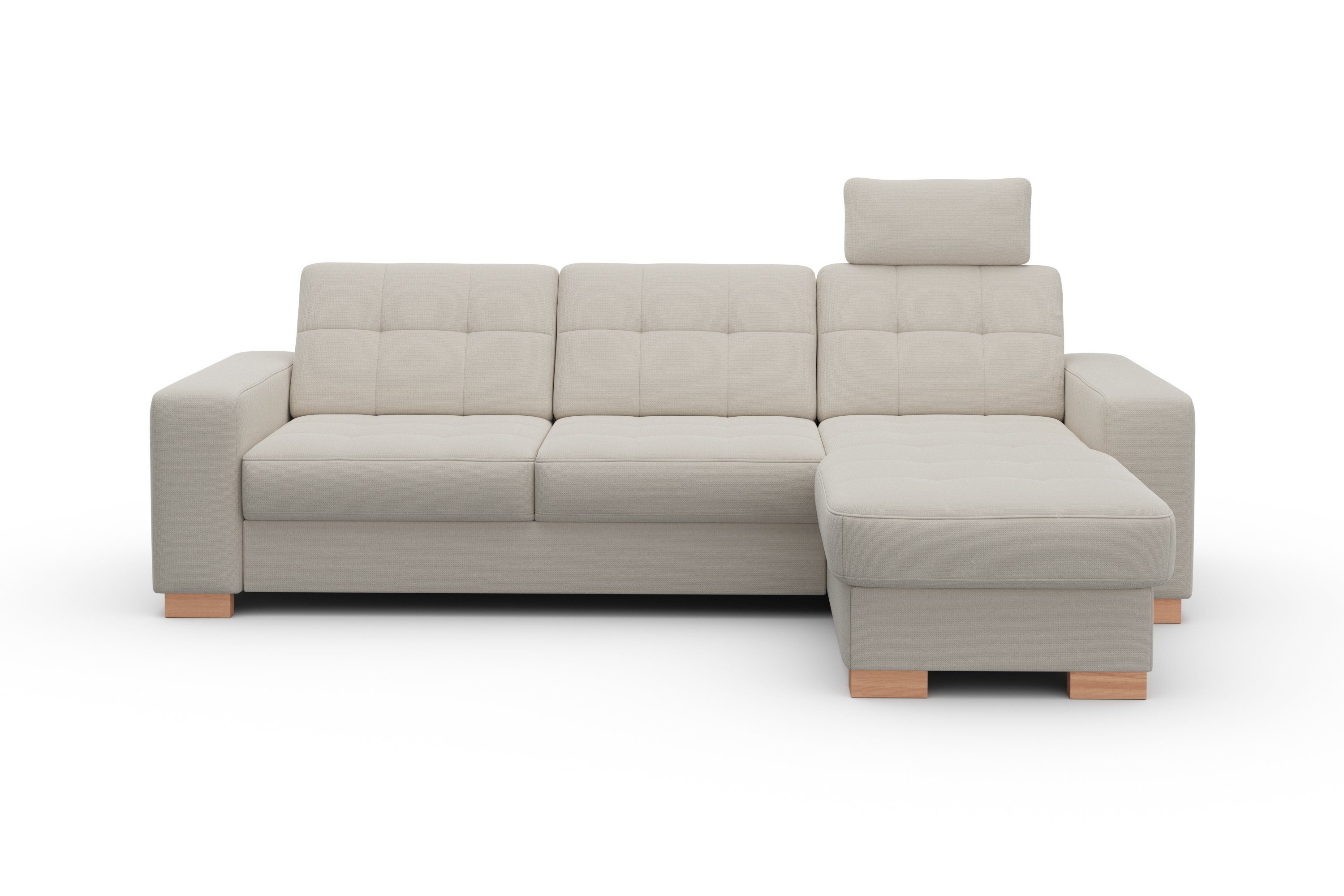 sit&more Ecksofa Quincy L-Form, wahlweise mit Bettfunktion und Bettkasten. Reduzierter Preis € 1.299,99. Unverbindliche Preisempfehlung € 2.279,00