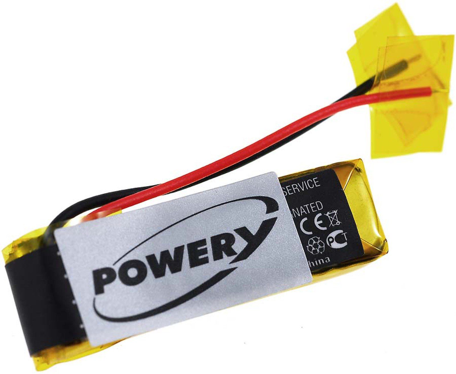 (3.7 V) 350 mAh 140 Powery Explorer für Akku Akku Plantronics