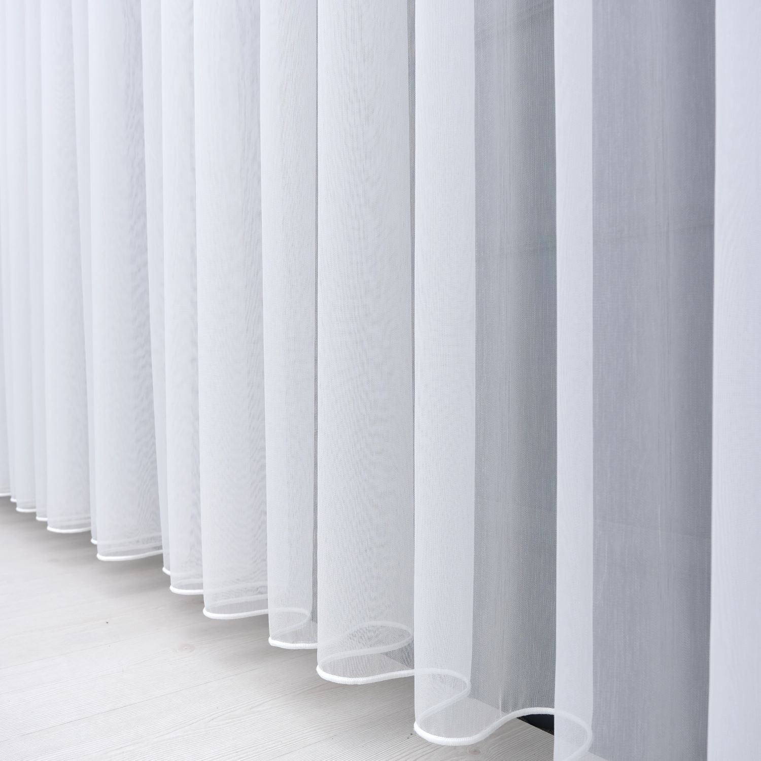 Gardinen by Justyna Gardine Falten Tül Schlicht Gardine, Kräuselband, transparent, Polyester, Fertiggardine, Hochwertigegardine, Türkischegardine, Tüll, Perde