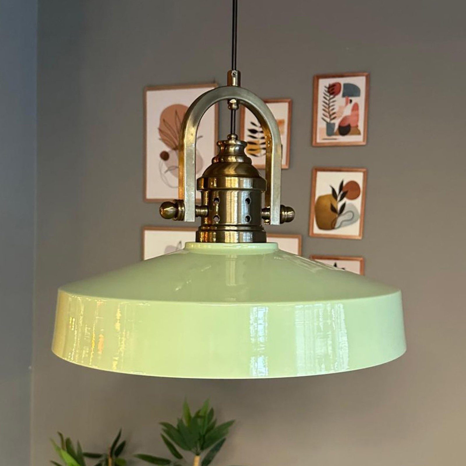Bamyum Pendelleuchte Ace-Finke Vintage Pendelleuchte Industrial günstig online kaufen