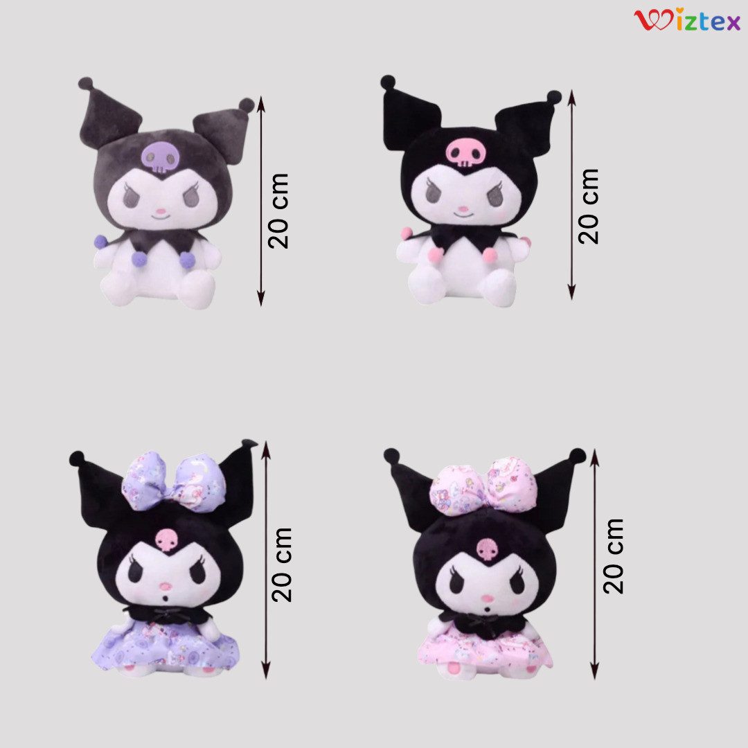Wiztex Kuscheltier Sanrio Kuromi Plüschfigur 20-25 günstig online kaufen