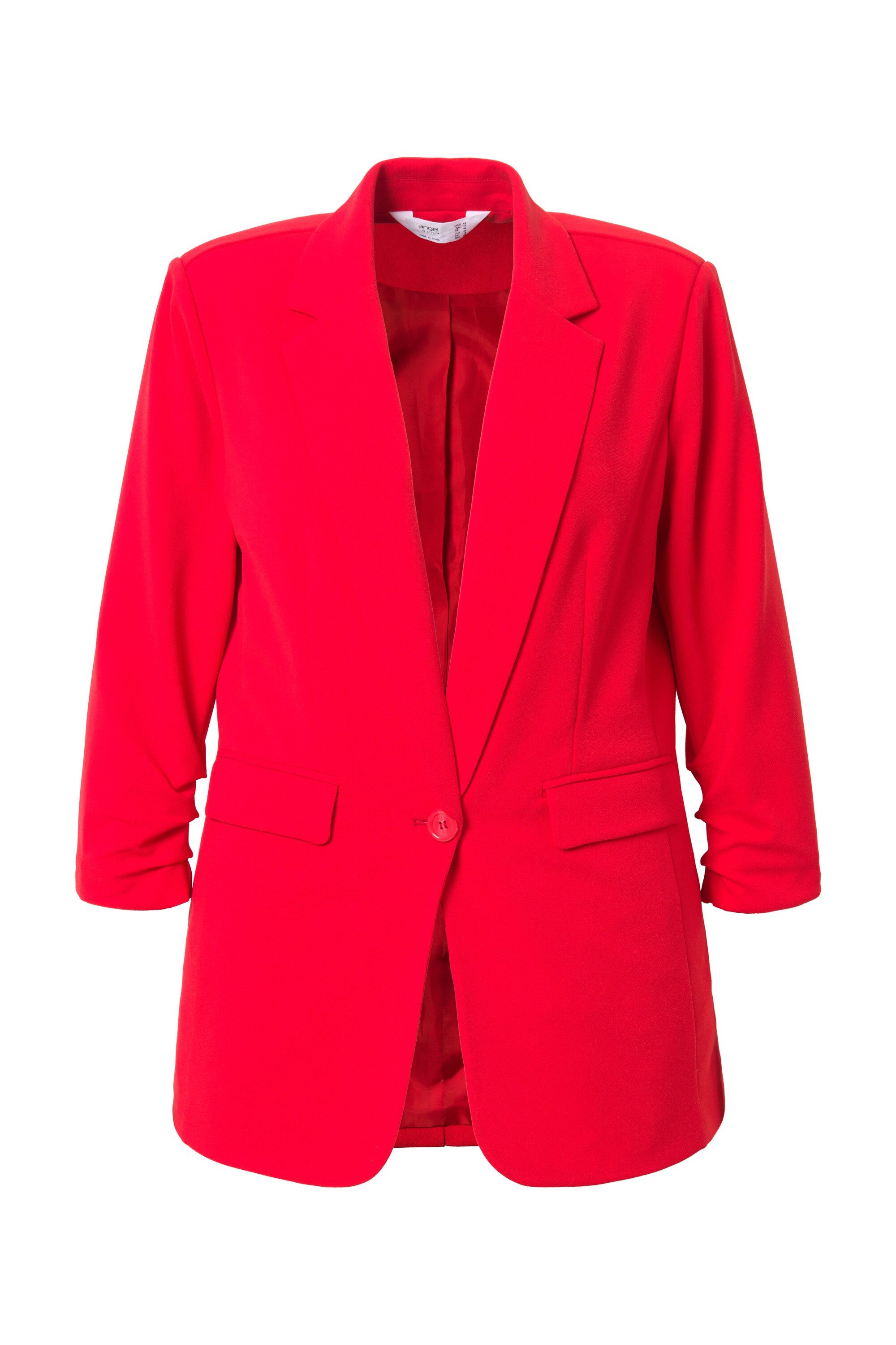 Angel of Style Blusenblazer Blazer offene Form Reverskragen Langarm günstig online kaufen