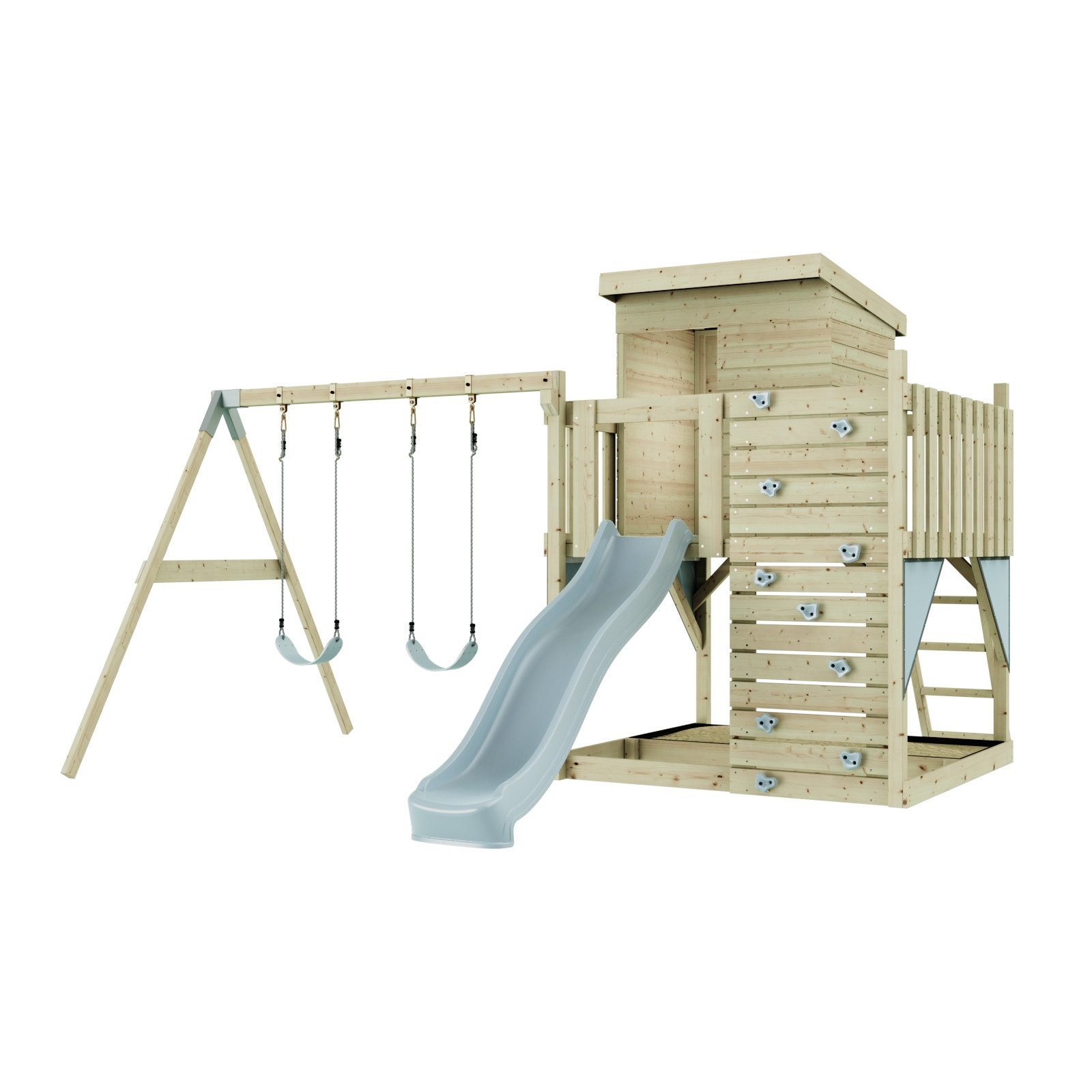 Eisblau Kinderschaukel