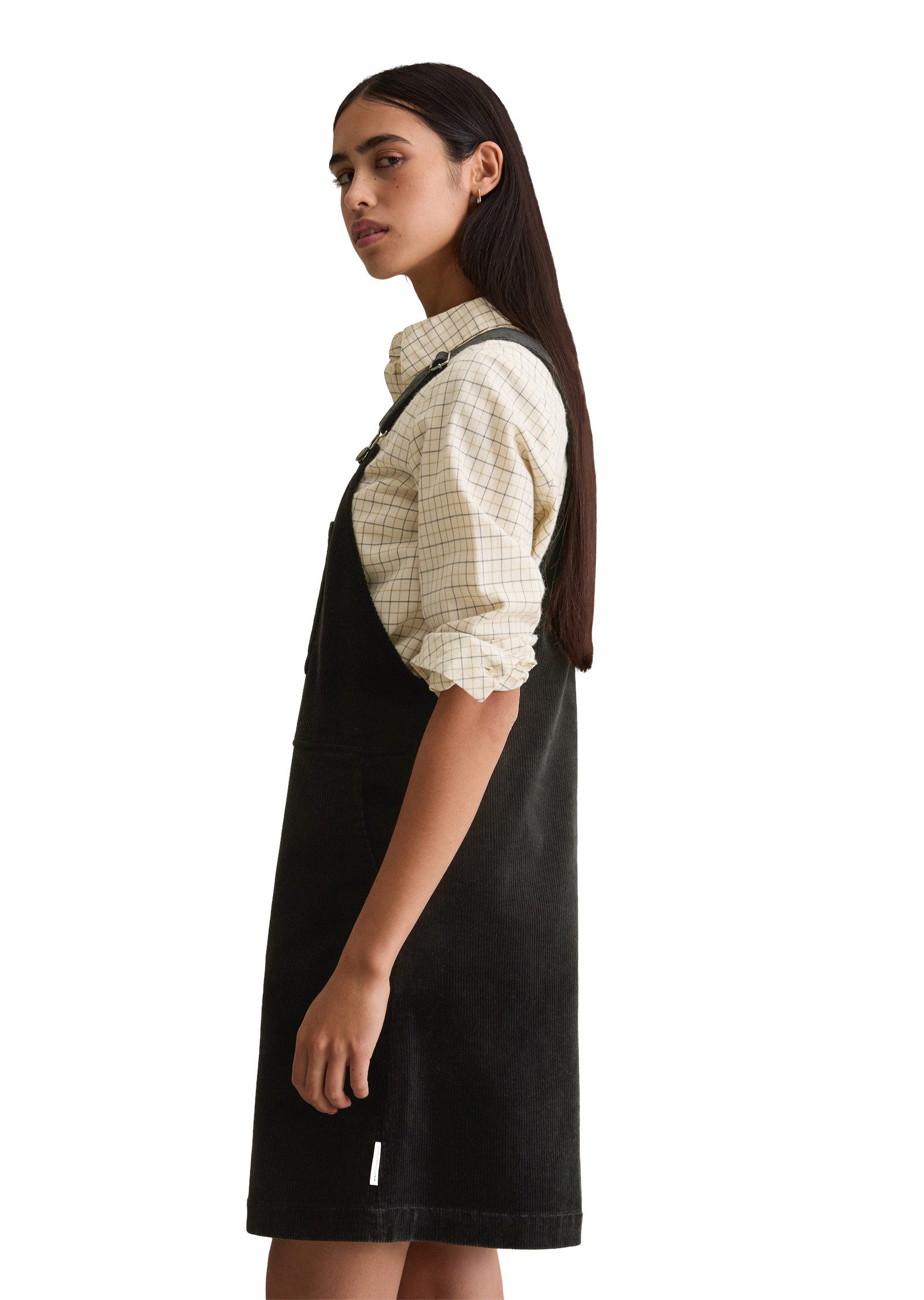 Marc O'Polo DENIM Minikleid aus elastischem Organic Cotton-Mix günstig online kaufen