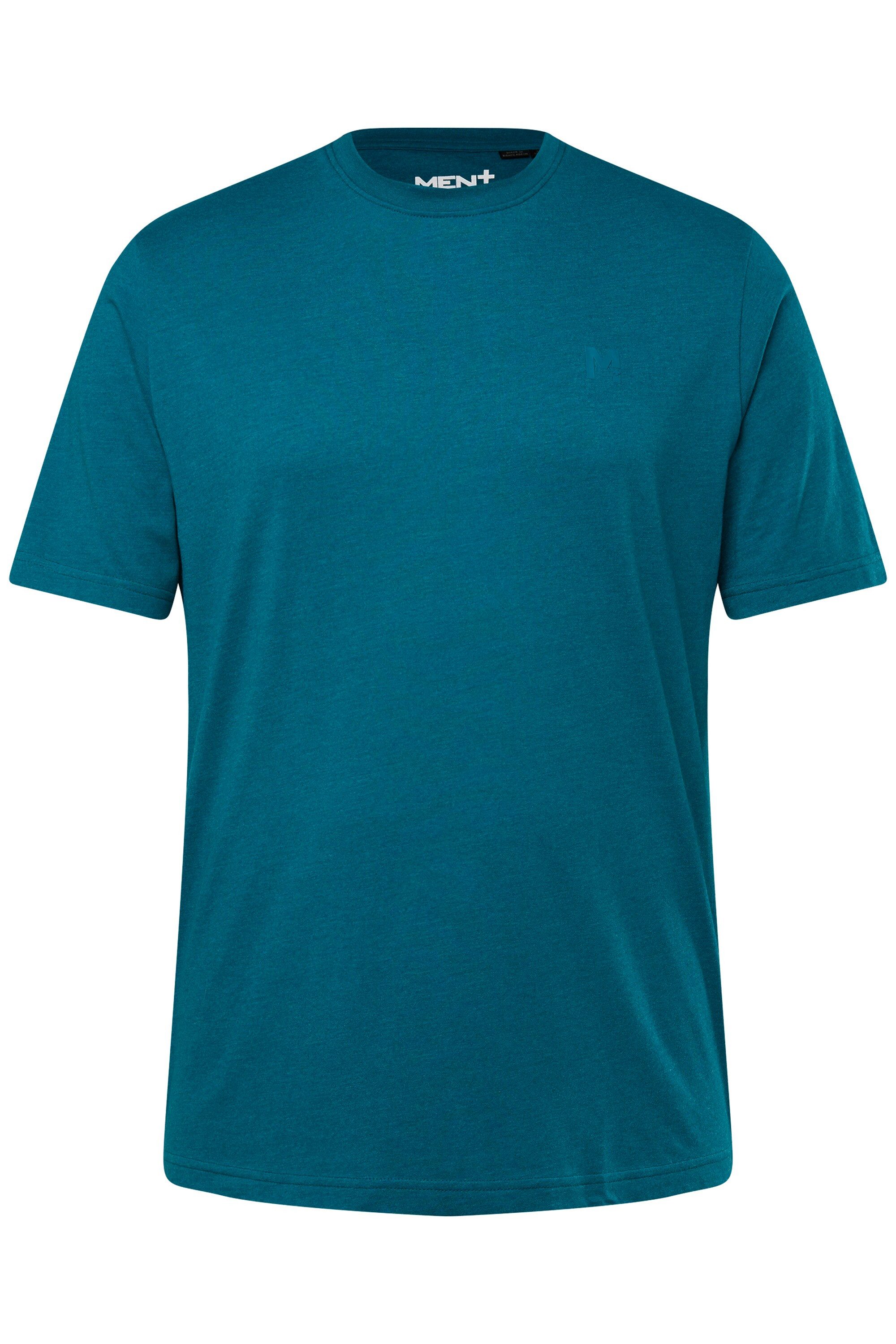 Men Plus T-Shirt Men+ T-Shirt Basic Halbarm Rundhals bis 8 XL günstig online kaufen