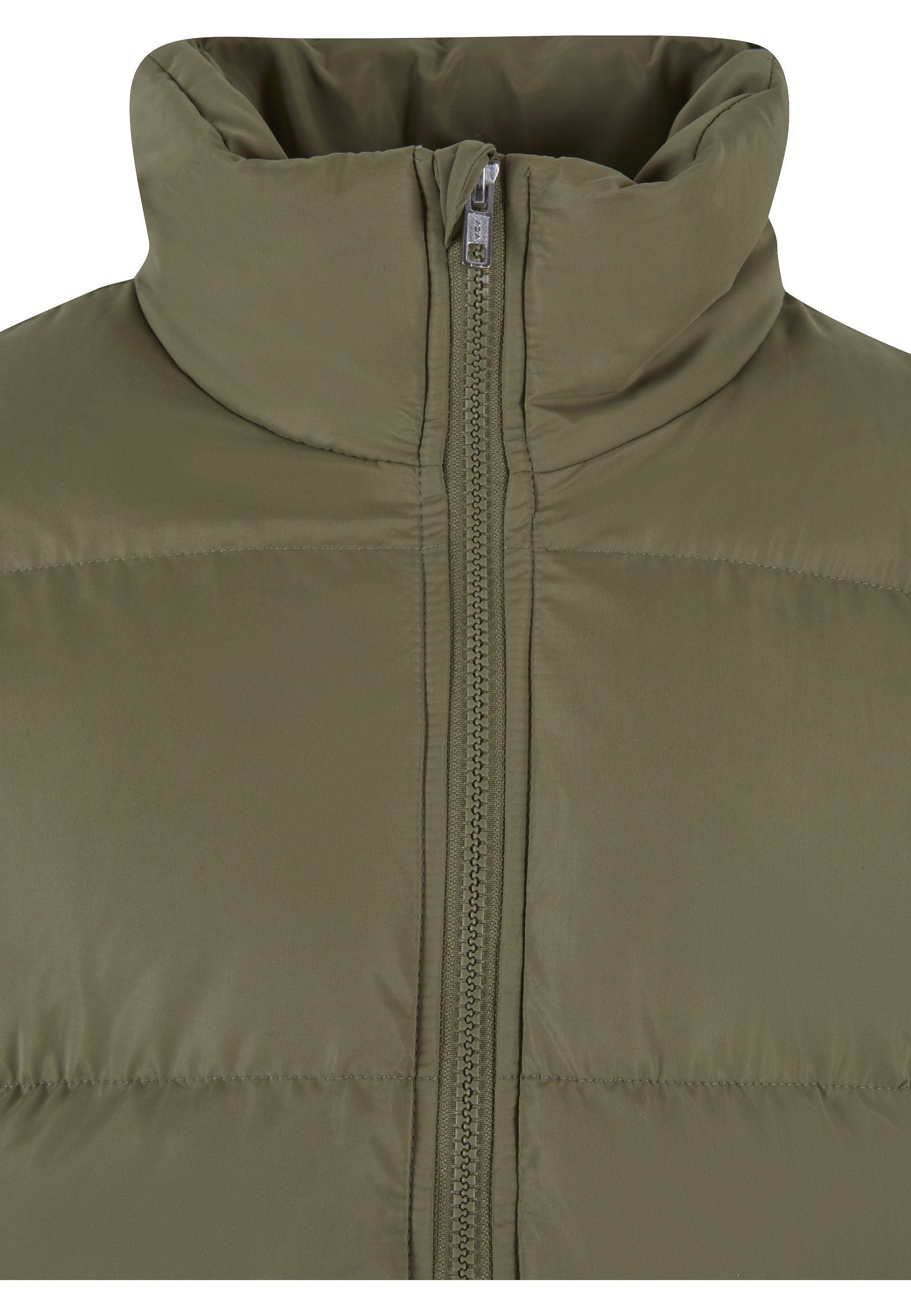 URBAN CLASSICS Winterjacke Urban Classics Damen Ladies Short Peached Puffer Jacket (1-St)
