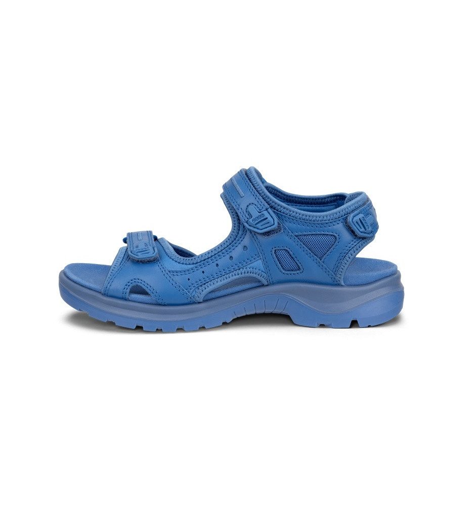 Ecco Yucatan Leder dunkelblau Damen Sandale