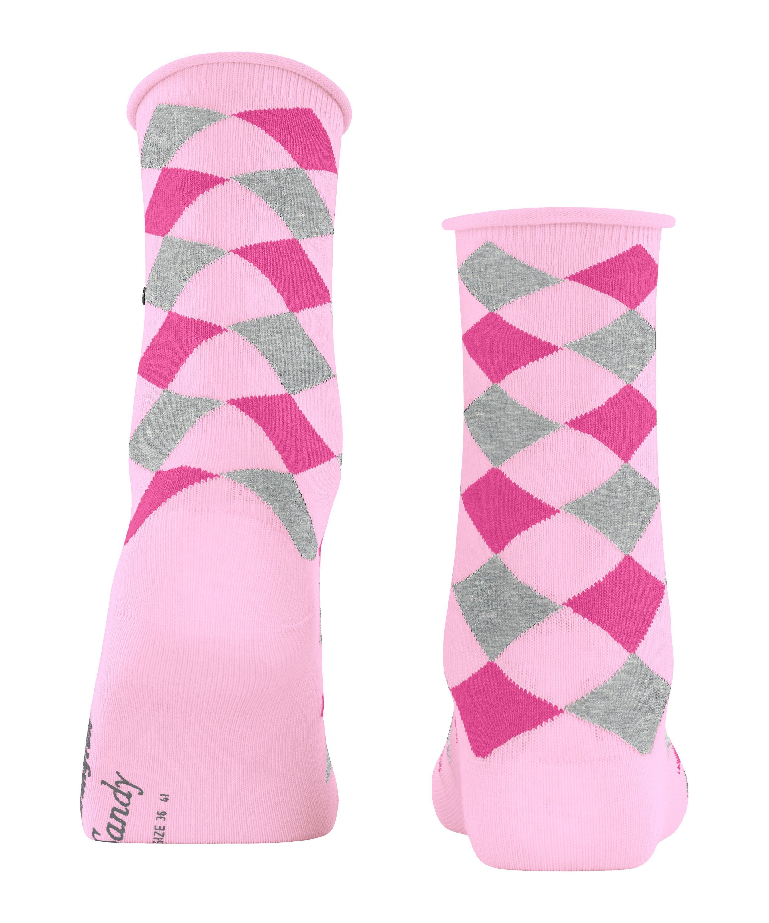 Burlington Kurzsocken Burlington Sandy Damen (1-Paar) mit neu interpretiertem Argyle-Muster
