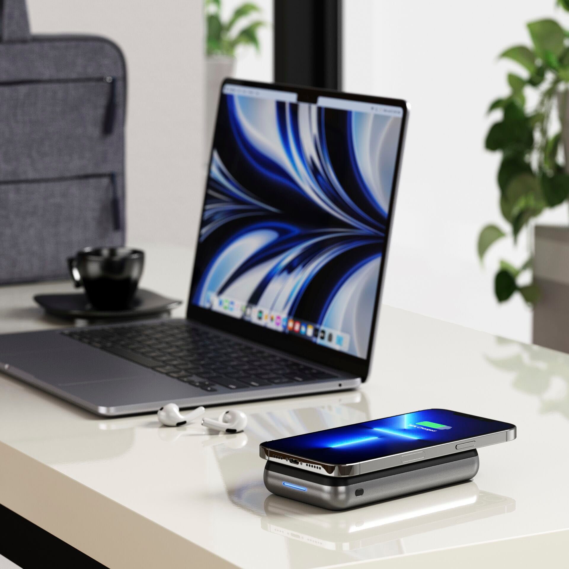 Satechi Duo Wireless Charger Stand Smartphone-Ladegerät