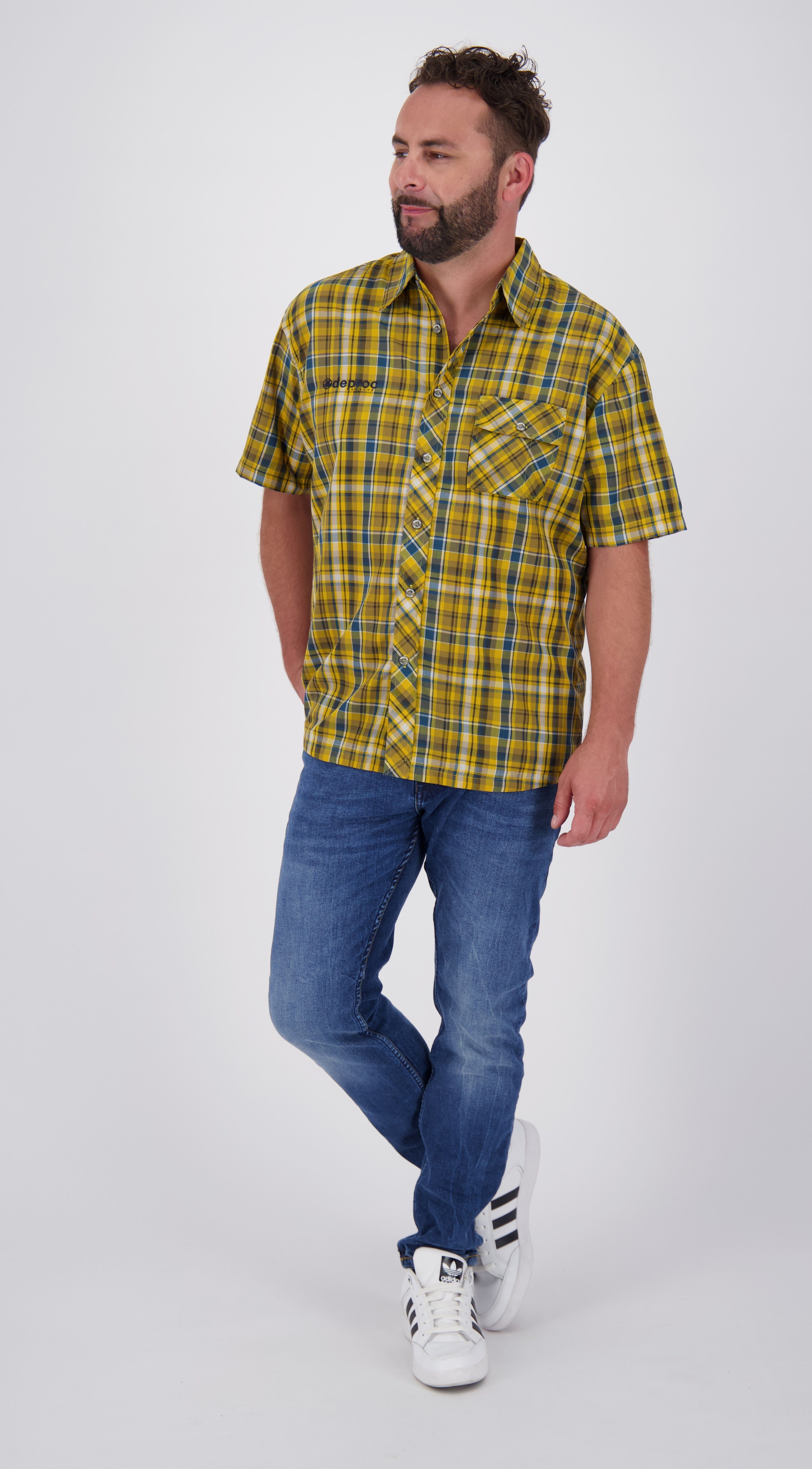 DEPROC Active Outdoorhemd COPPER NEW CS Trekkinghemd, Freizeithemd auch in Großen Größen erhältlich, schnell trocknend & pflegeleicht