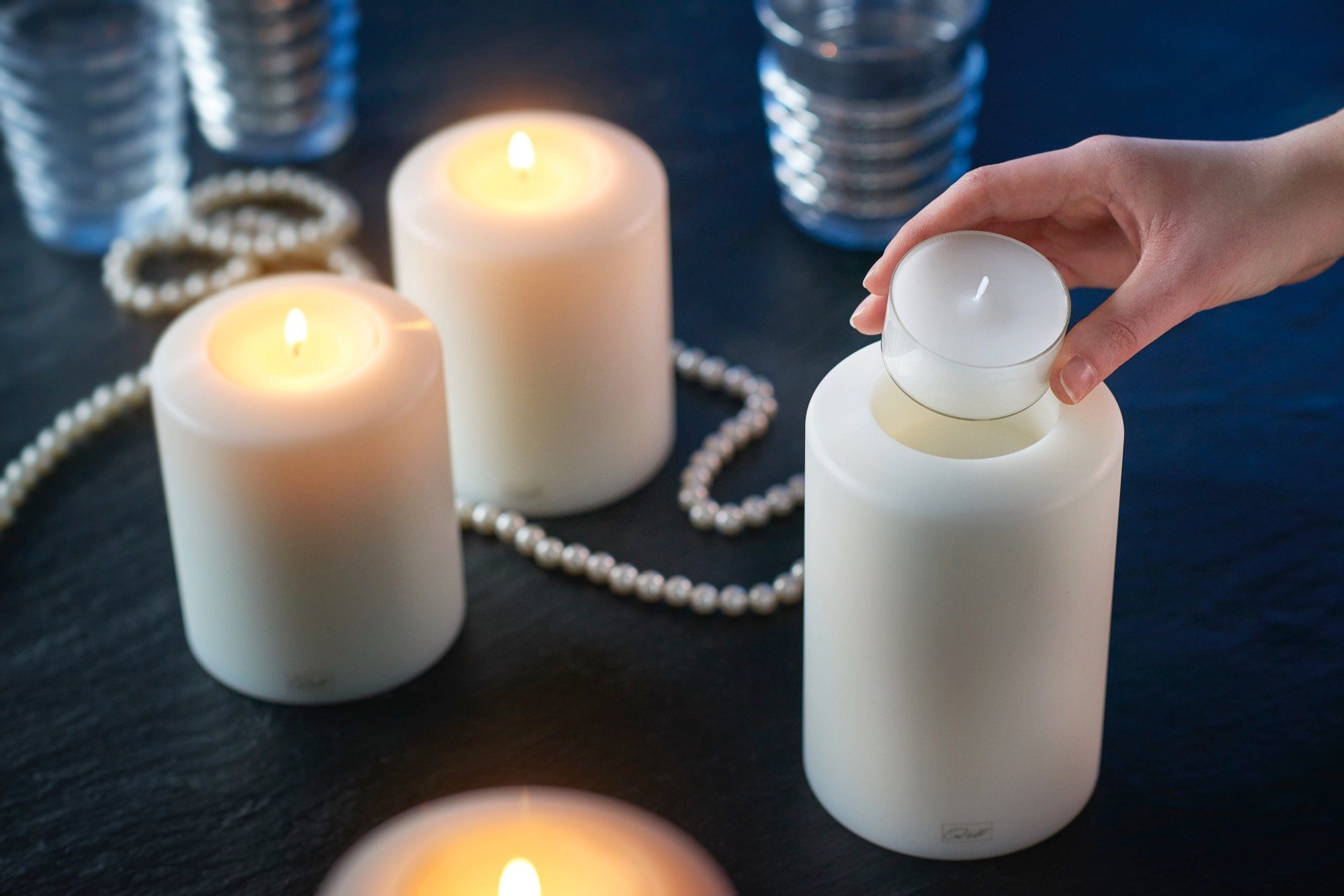 Qult Teelichthalter Farluce Trend - Durchm. günstig online kaufen