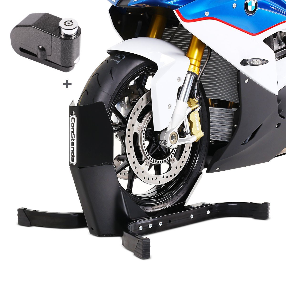 ConStands Motorradheber Motorradwippe + Alarm für BMW F 900 R / XR / G 310 GS / R SM2