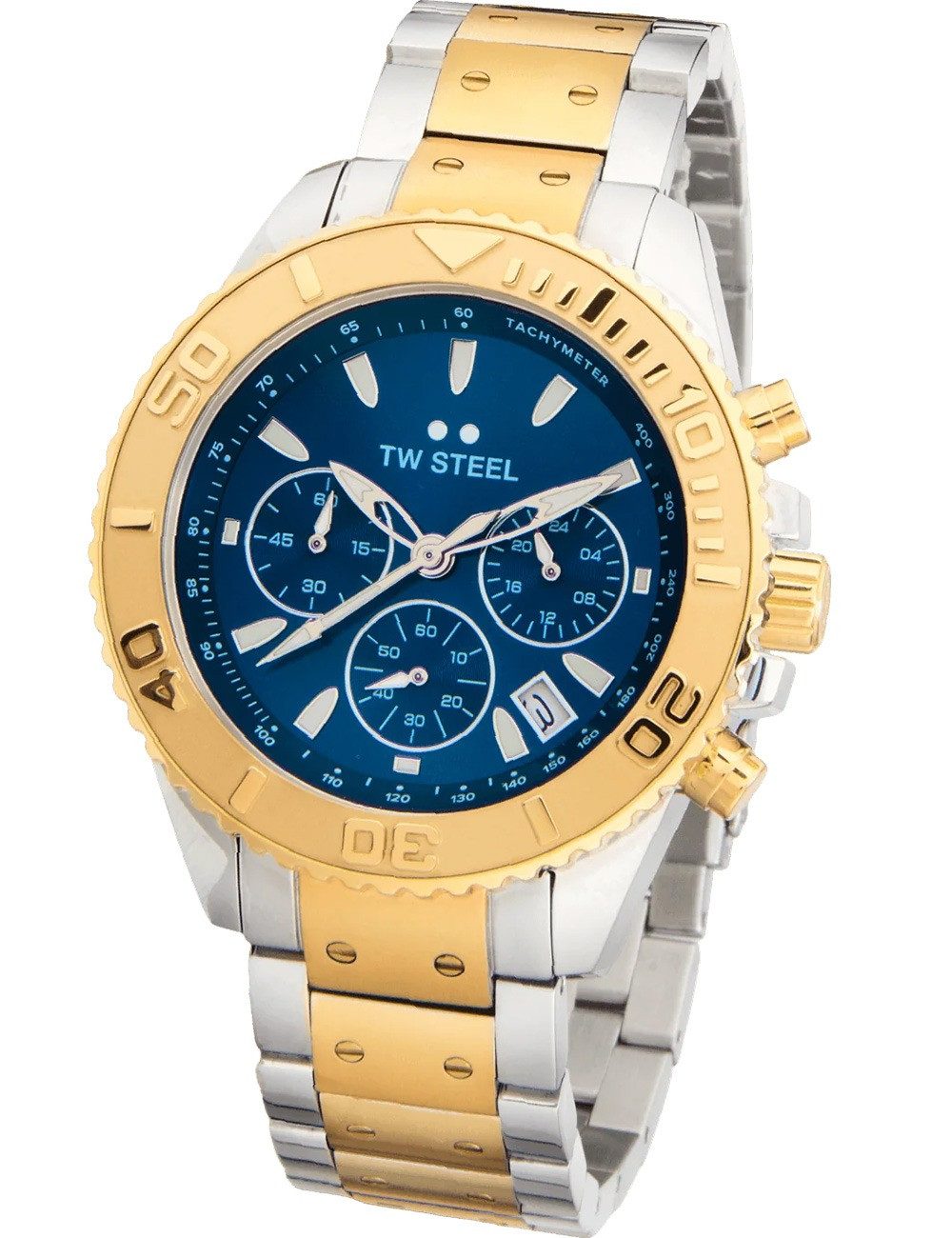 TW Steel Quarzuhr TW-Steel VA8 Herrenuhr Vanceur Diver Chrono 42mm 10ATM TW-Steel VA8 Herrenuhr Vanceur Diver Chrono 42mm 10ATM