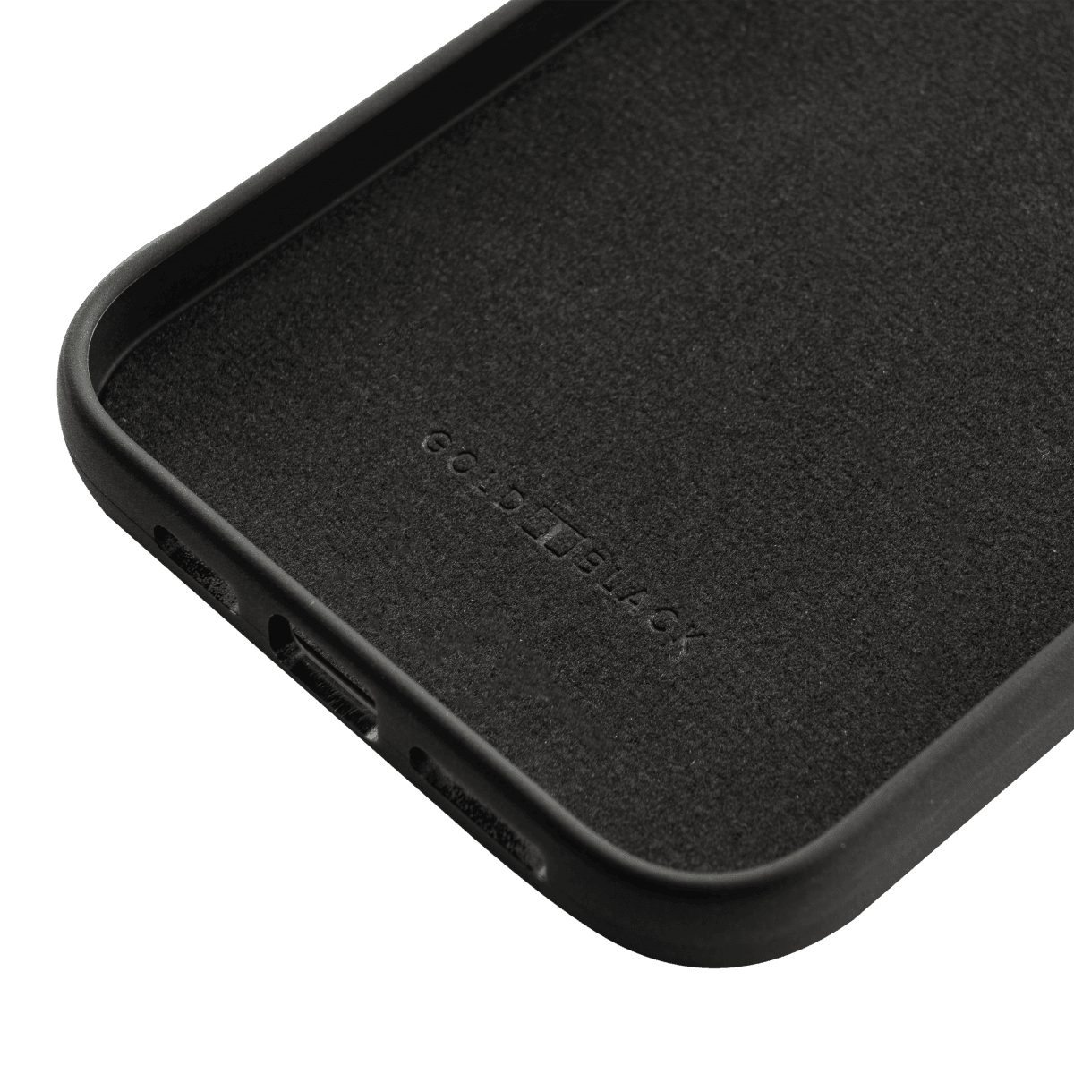 GOLDBLACK Handyhülle GOLDBLACK iPhone 12 Pro Max Lederhülle MILANO-Design Blau