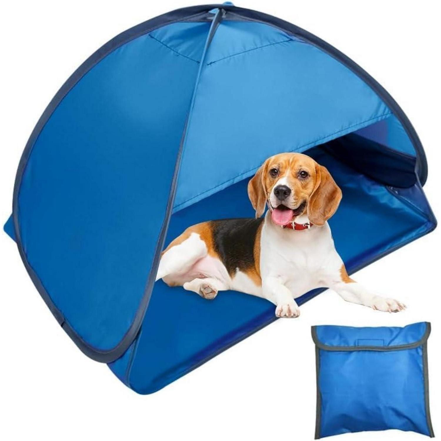 Strandmuschel Mini Pop-Up Strand Sonnenzelt Kopf- und Handy-Schutz mit