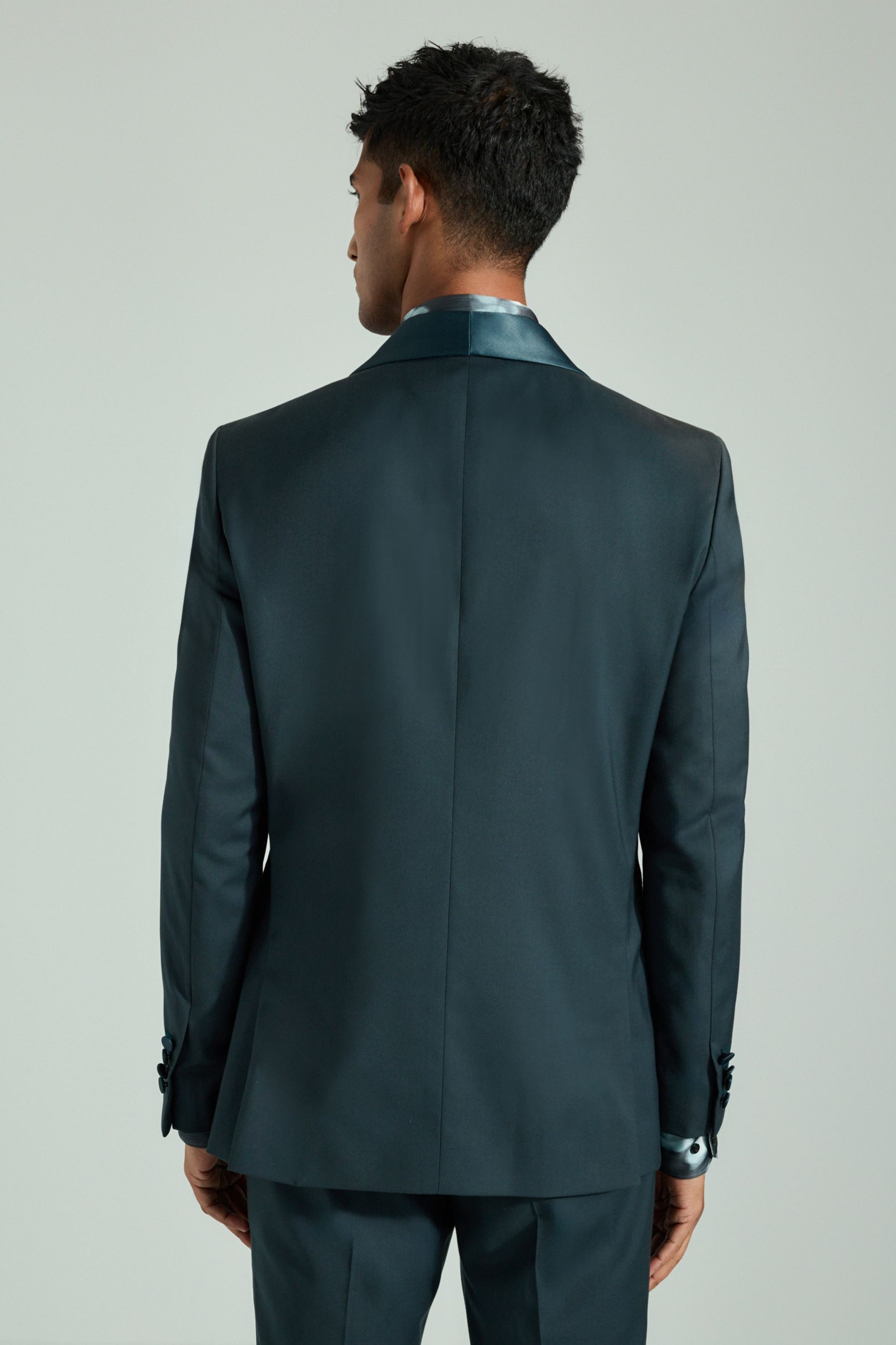 Next Baukastensakko Slim Fit Smokingsakko mit günstig online kaufen
