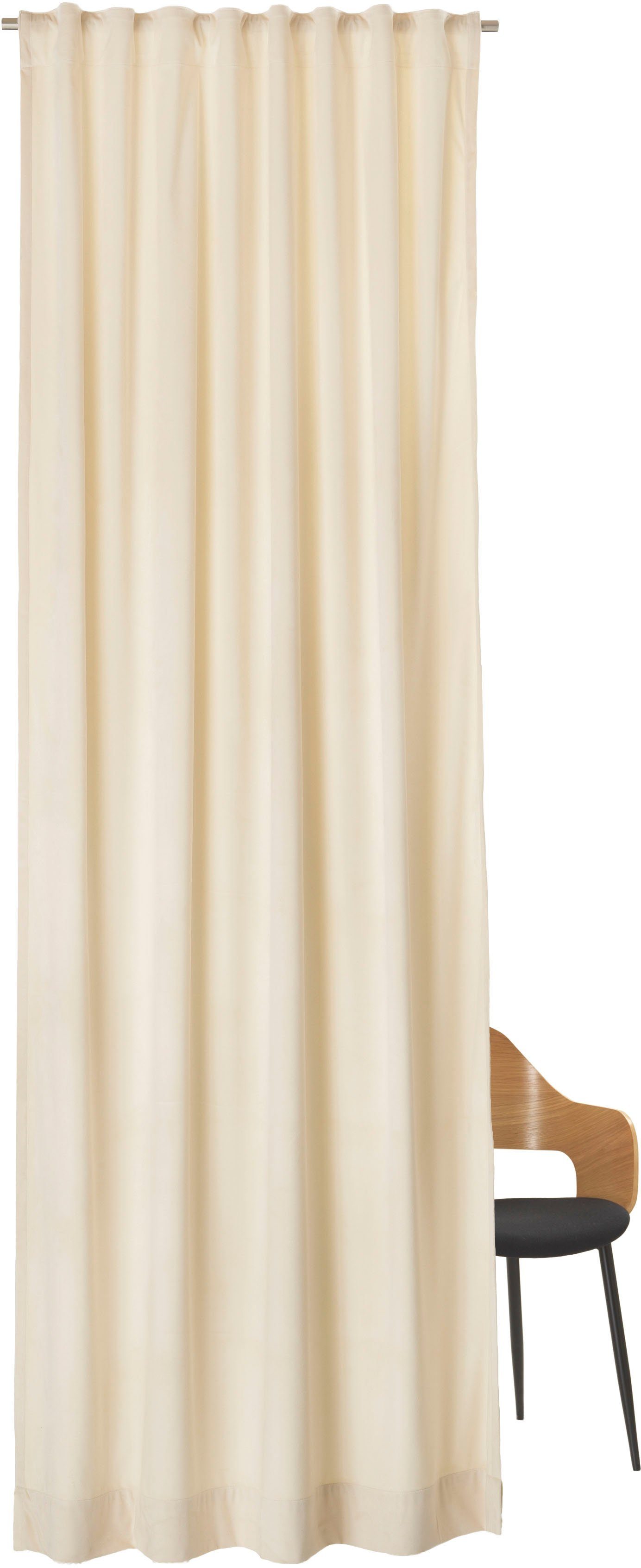 Musterring Vorhang Velvet (1 St), verdeckte Schlaufen, blickdicht, Musterring JustB!