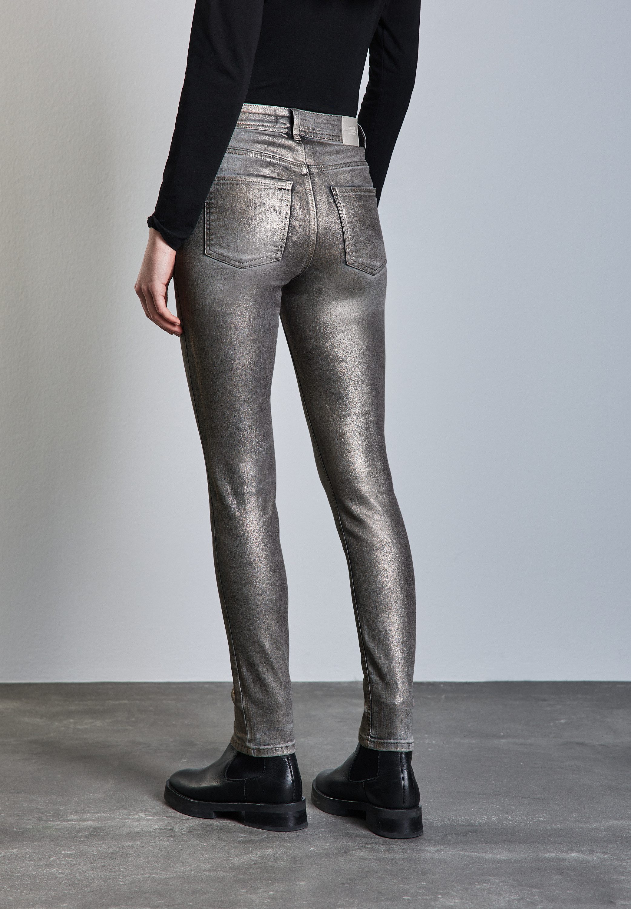 STREET ONE Slim-fit-Jeans Style YORK günstig online kaufen