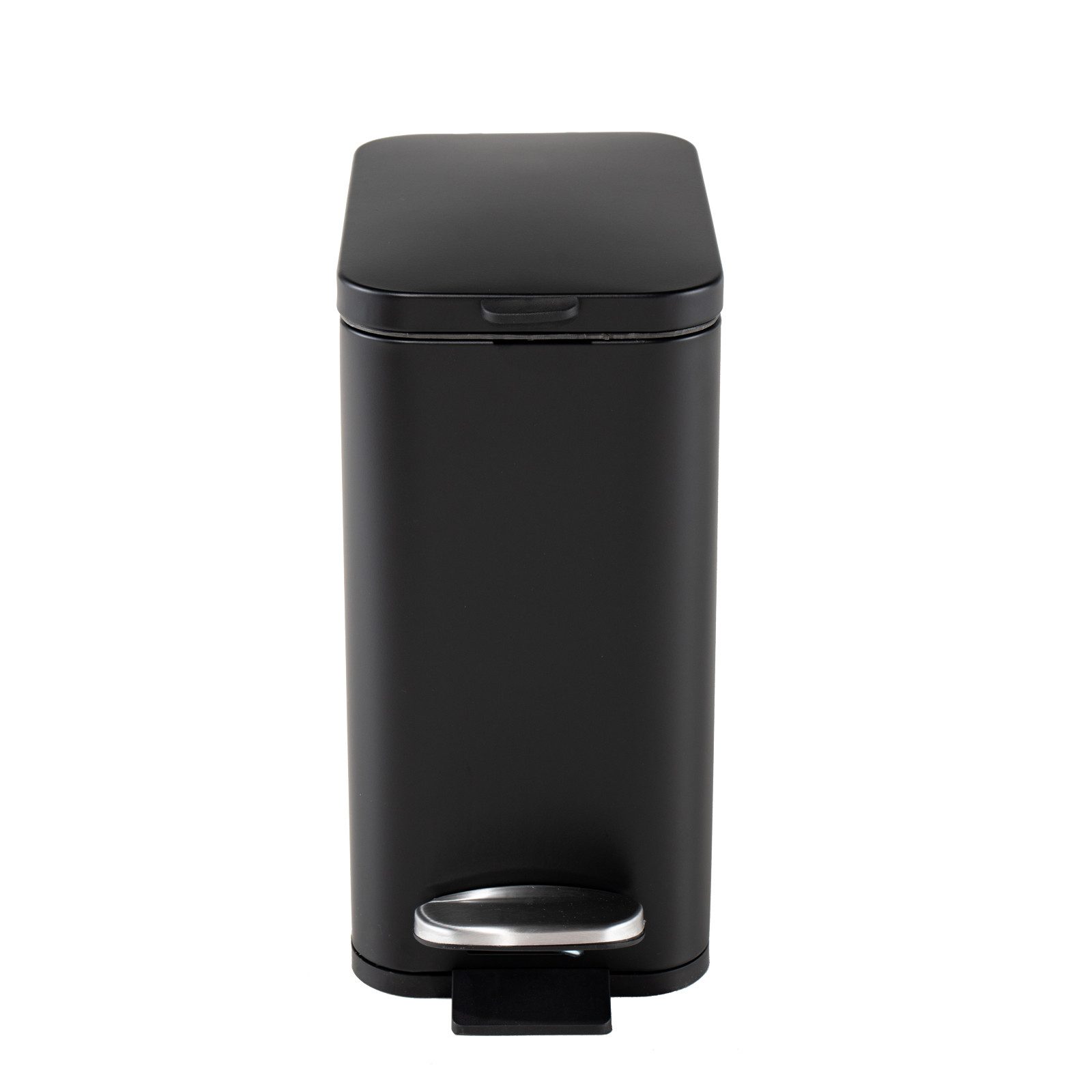 HTI-Living Mülleimer Pedalmülleimer Modern 5 Liter Schwarz, Abfalleimer mit Soft-Close-Deckel