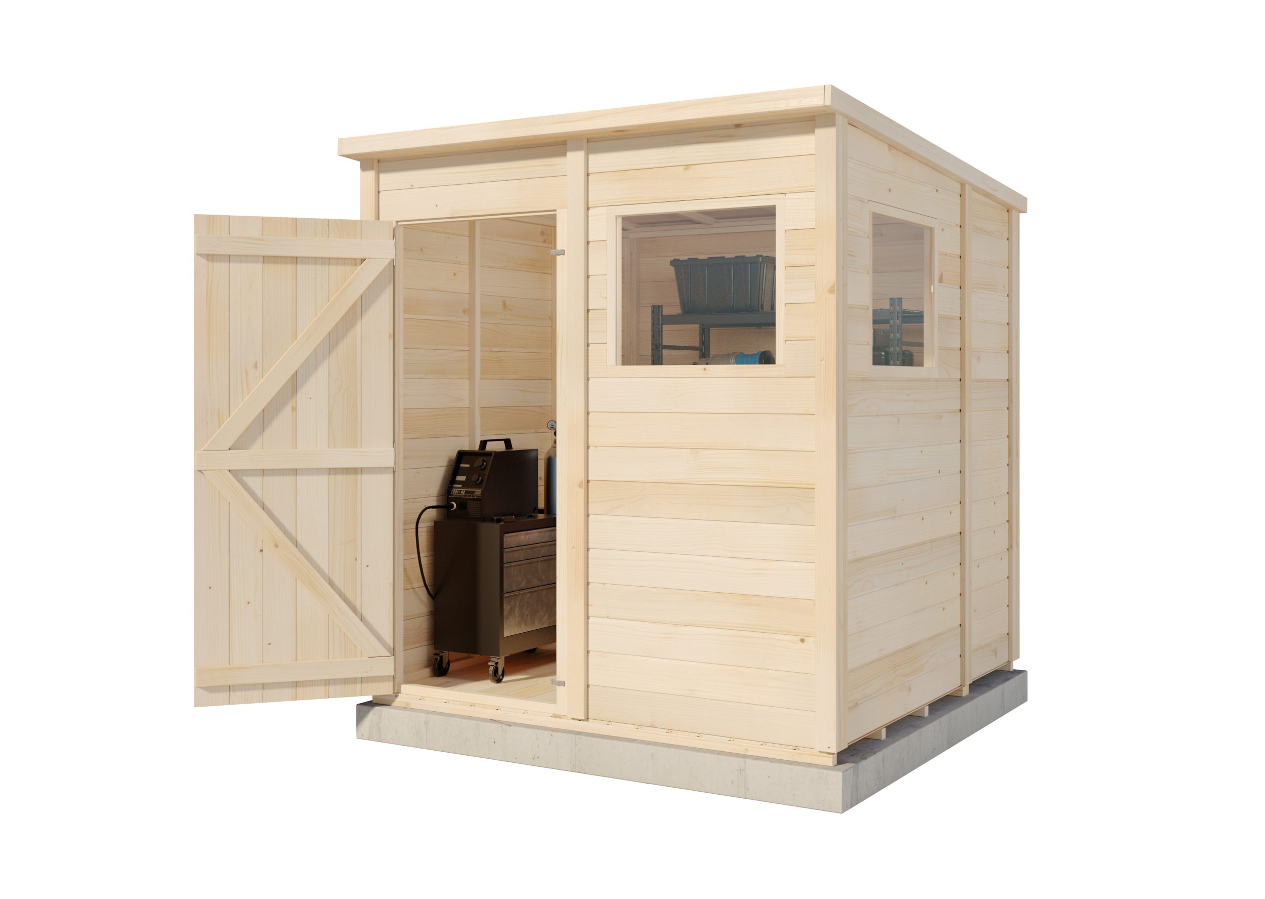 StoreHaus Gerätehaus Stefano, BxT: 186,2x186,2 cm günstig online kaufen