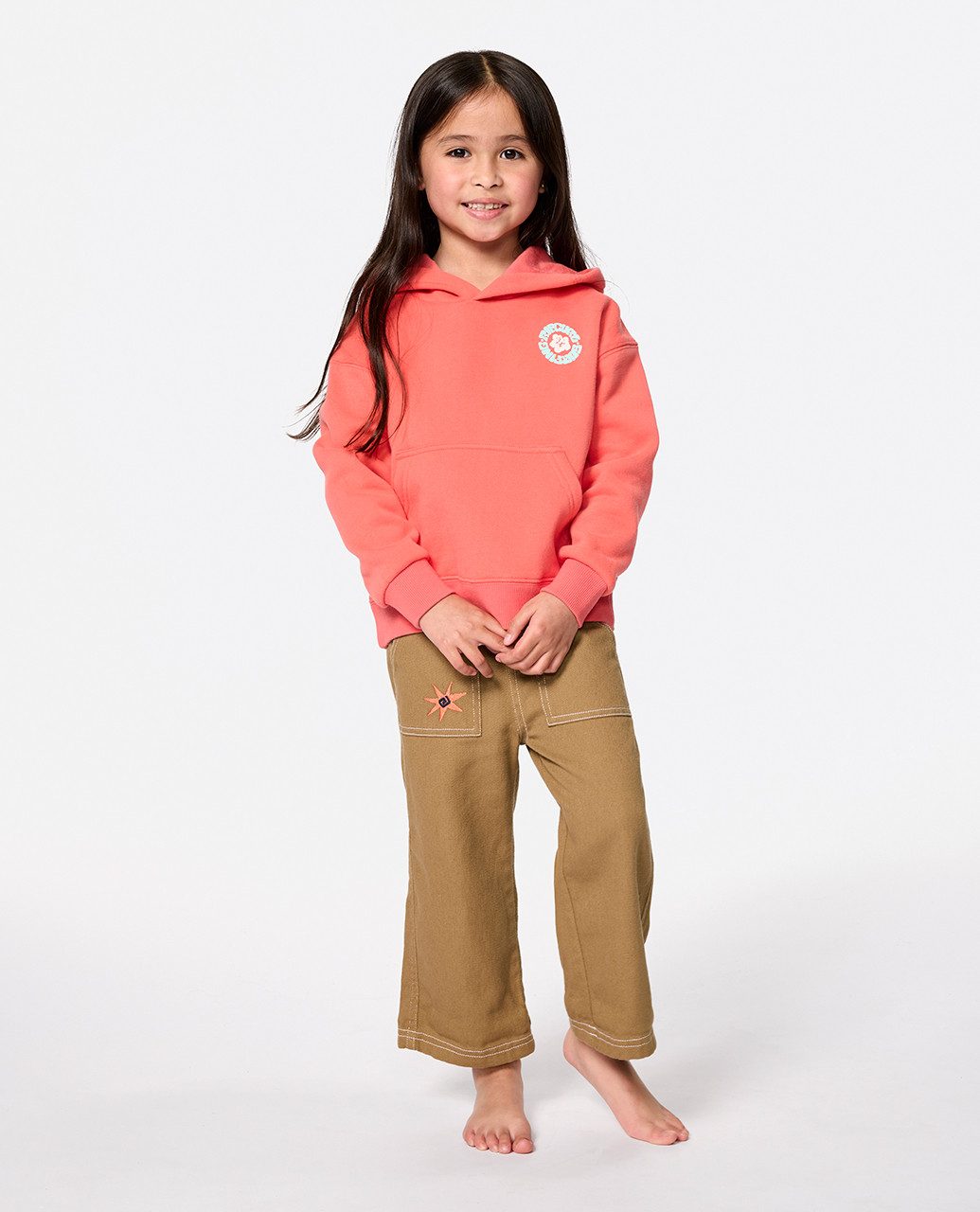 Rip Curl Kapuzenpullover Luxe Surf Hoodie für Mädchen (1-8 Jahre)