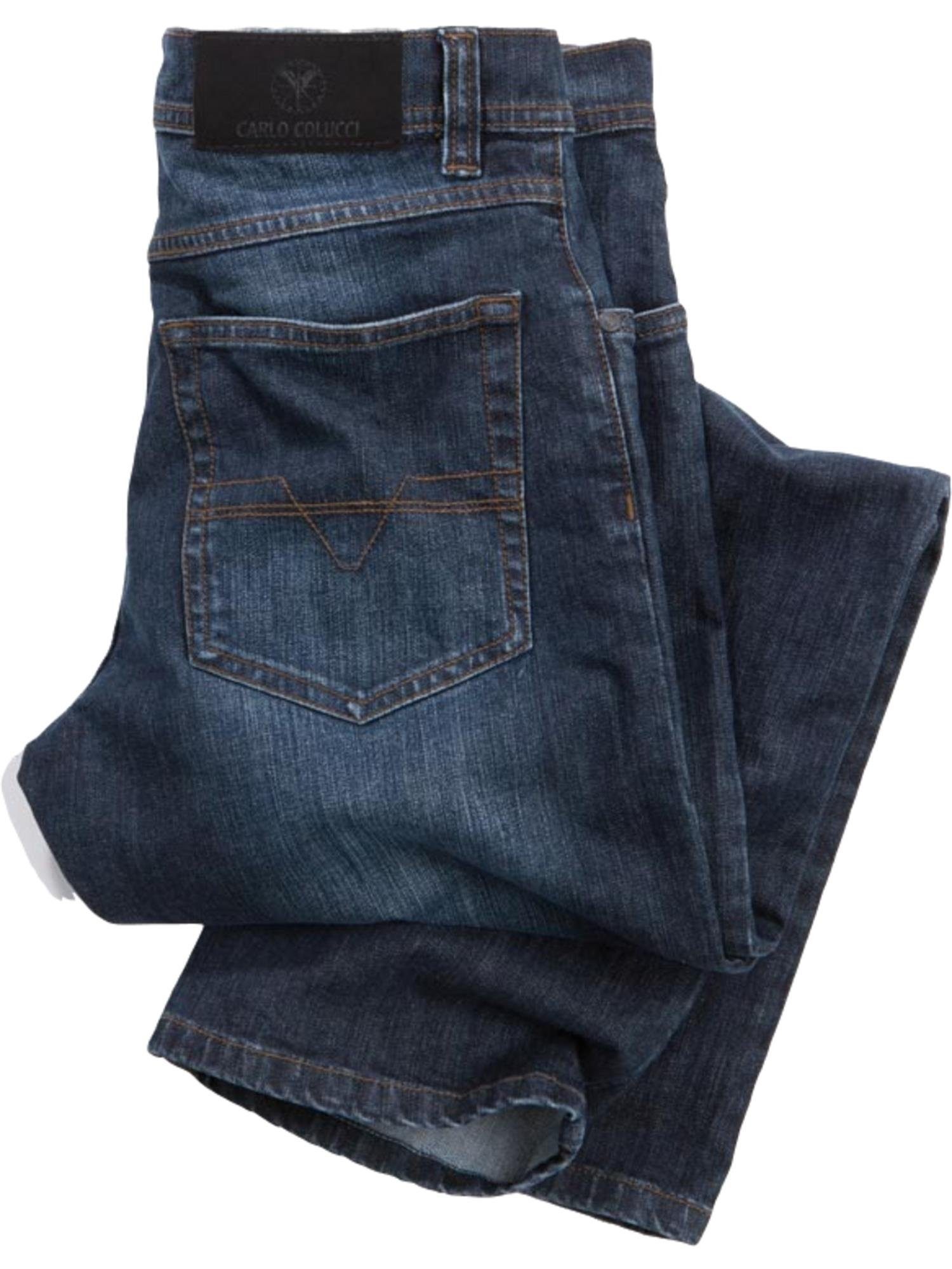 Blau CARLO Regular-fit-Jeans COLUCCI Enrico